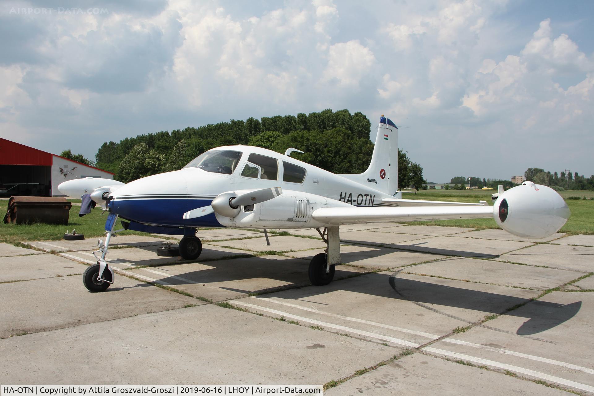 HA-OTN, 1959 Cessna 310C C/N 35857, LHOY - Öcsény Airport, Hungary