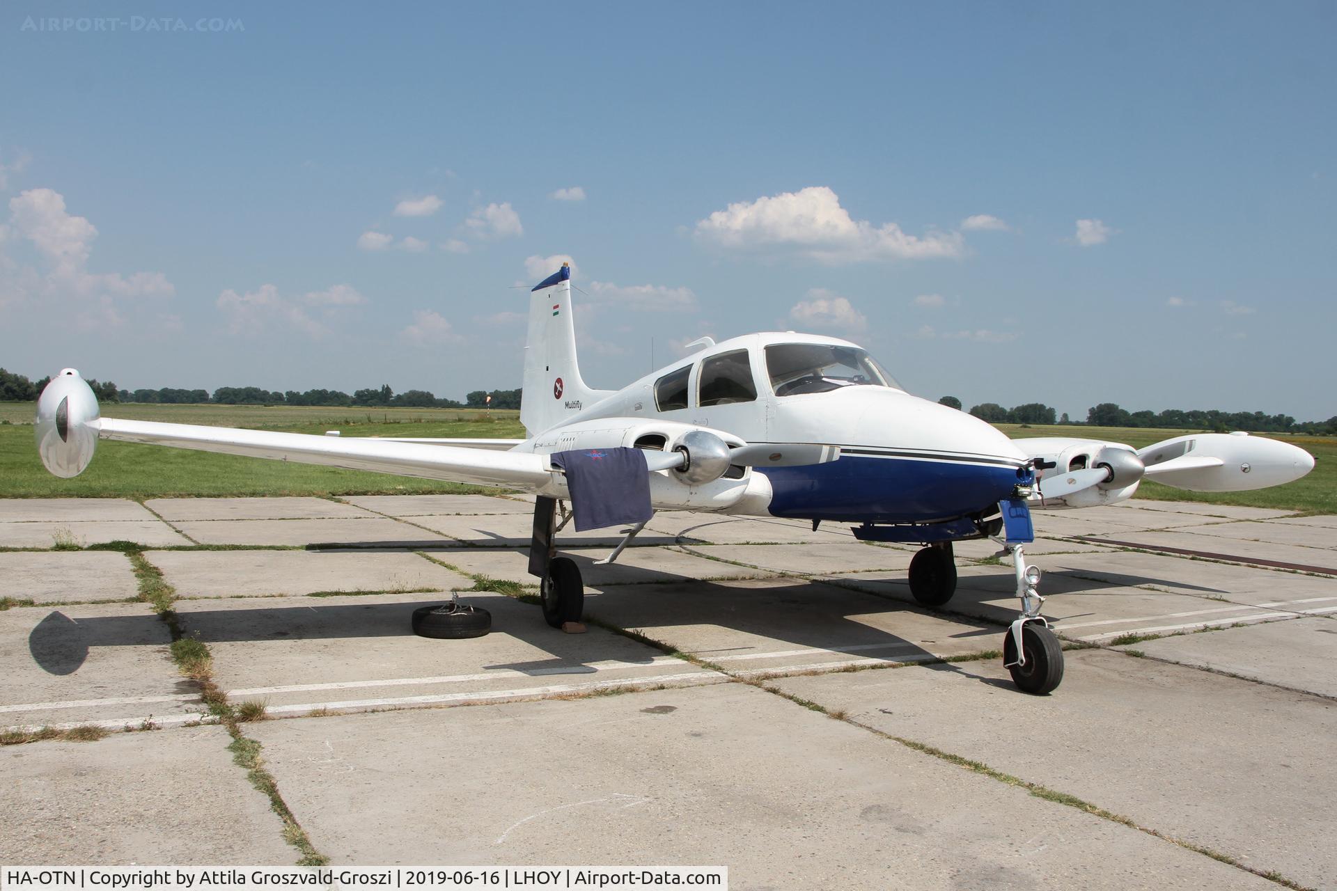 HA-OTN, 1959 Cessna 310C C/N 35857, LHOY - Öcsény Airport, Hungary