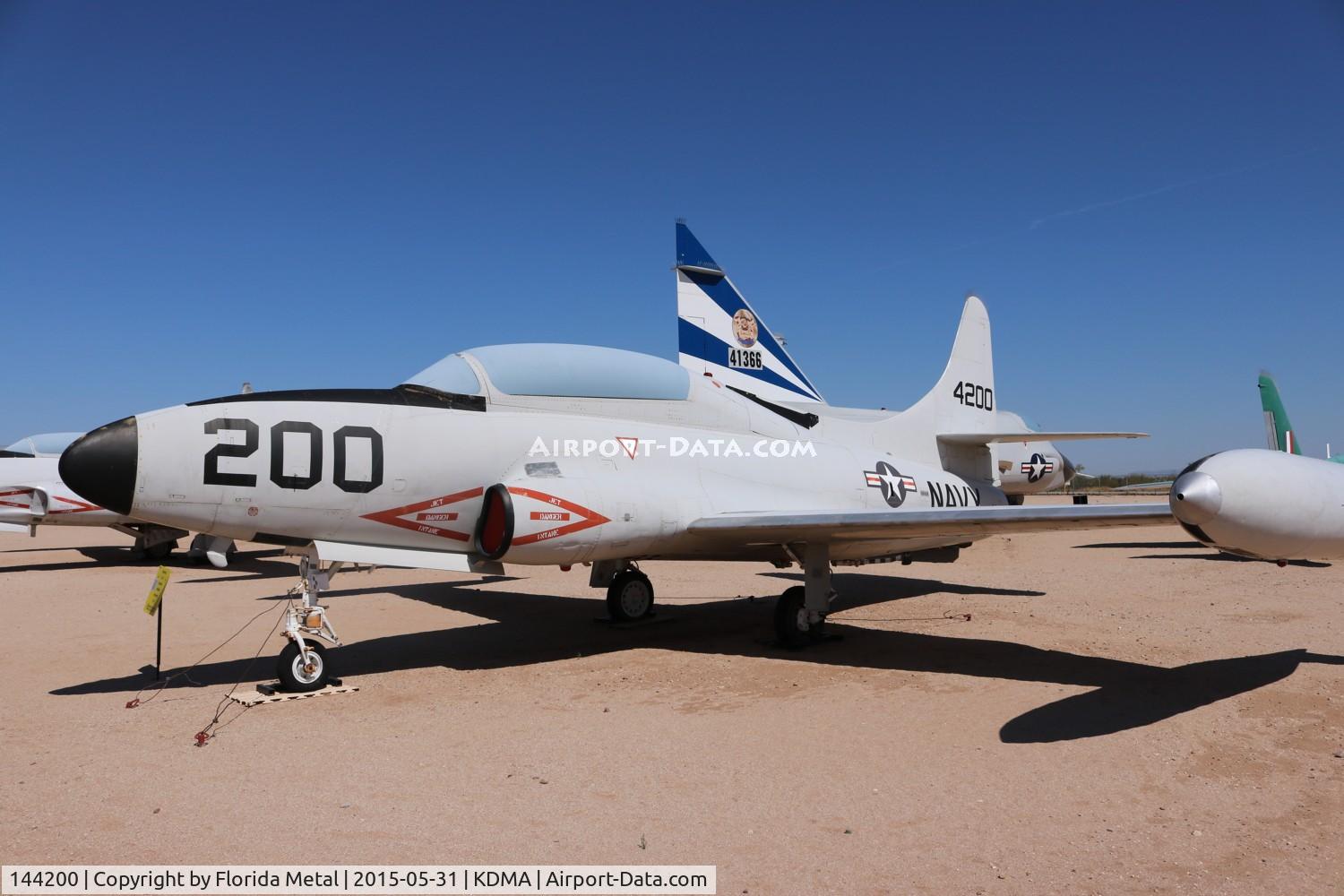 144200, 1957 Lockheed T-1A Seastar C/N 1080-1104, T-1A Seastar