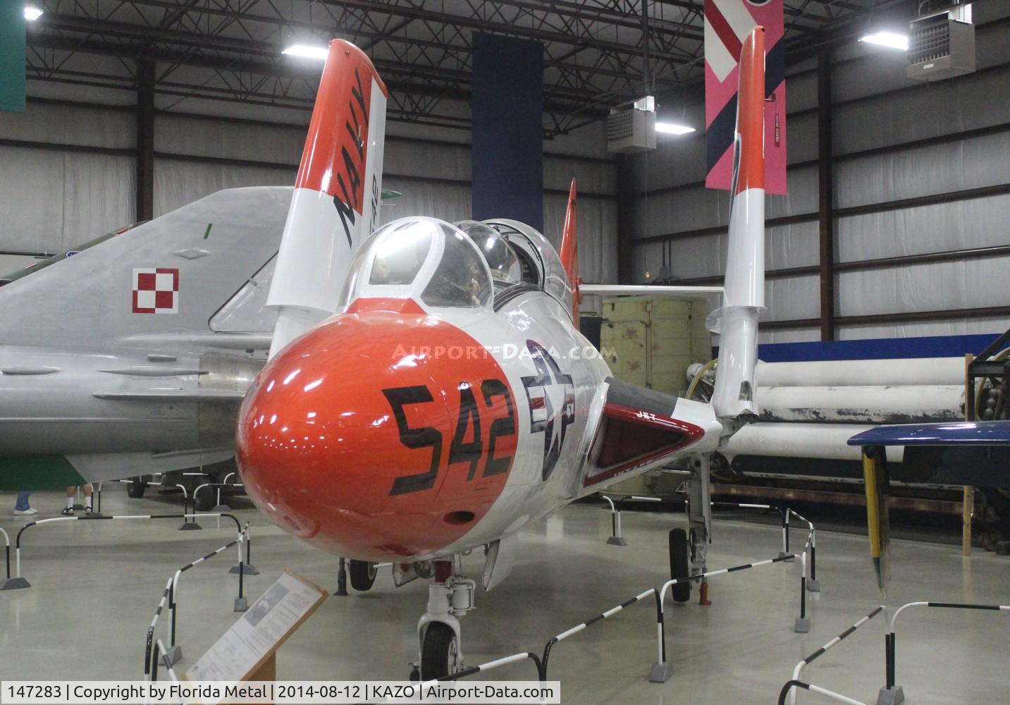 147283, Grumman TF-9J Cougar C/N 147283, TF-9J Air Zoo