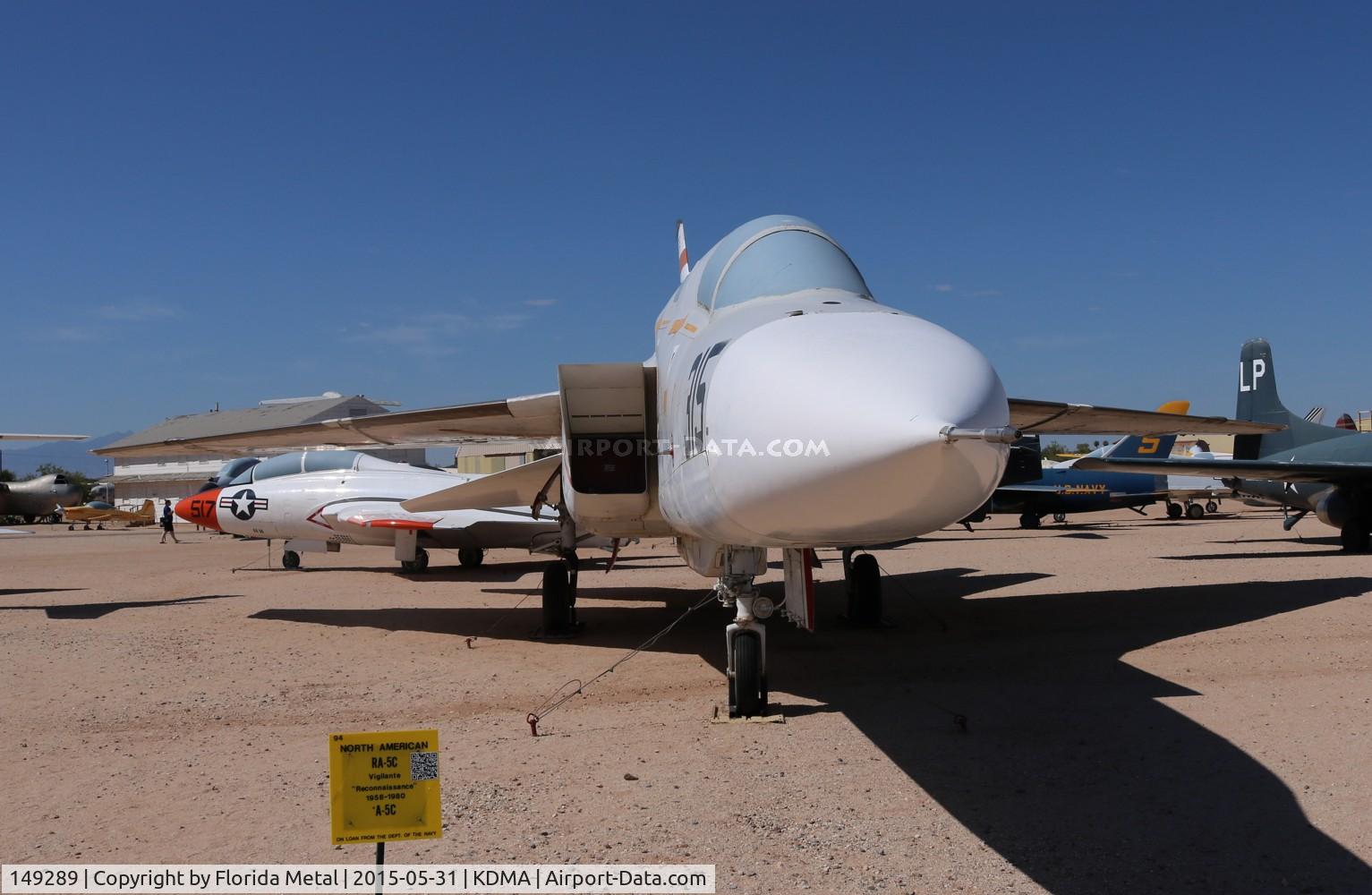 149289, 1962 North American RA-5C Vigilante C/N 269-24 (149289), RA-5C