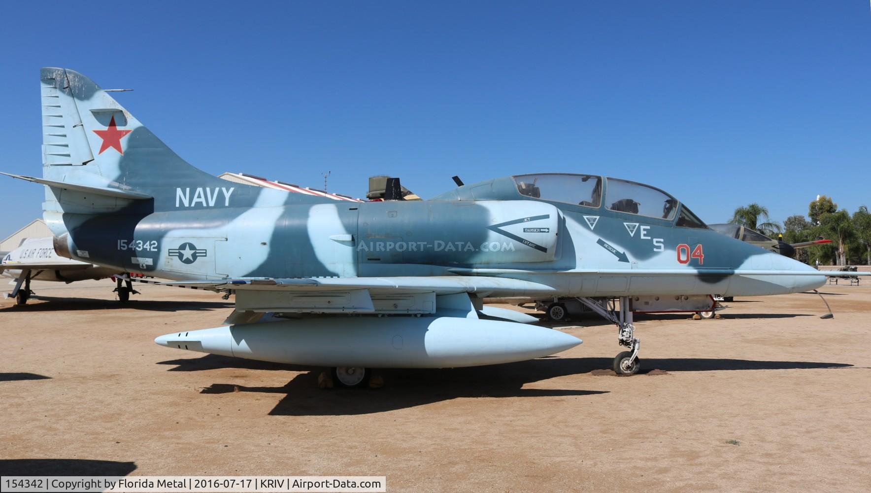 154342, Douglas TA-4F Skyhawk C/N 13730, TA-4F