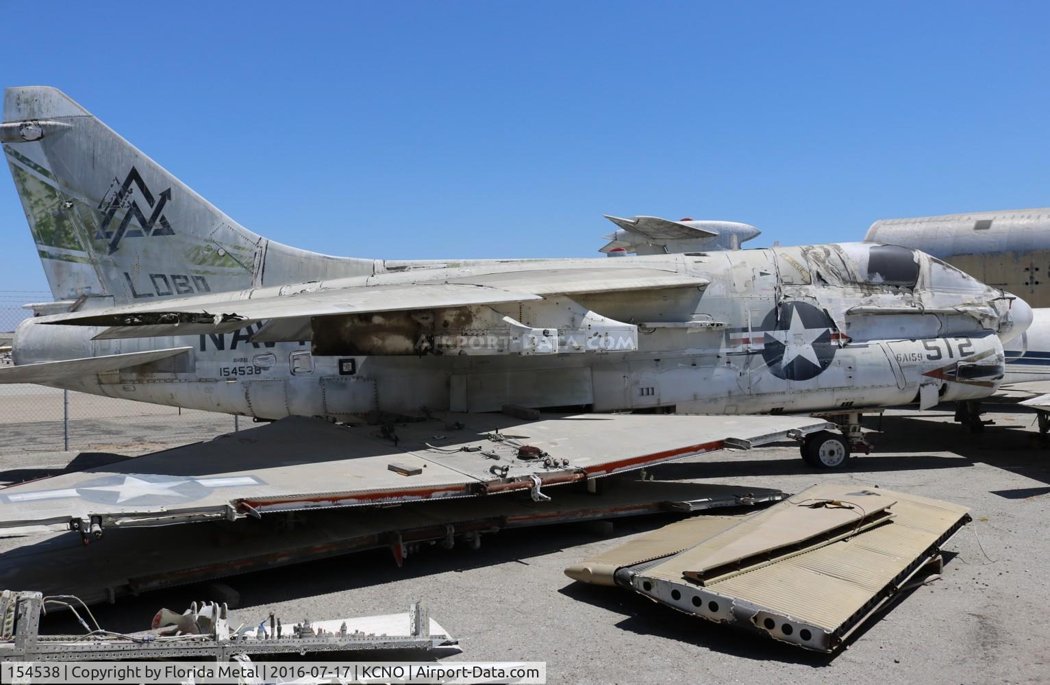 154538, LTV A-7B Corsair II C/N B-178, A-7B Yanks