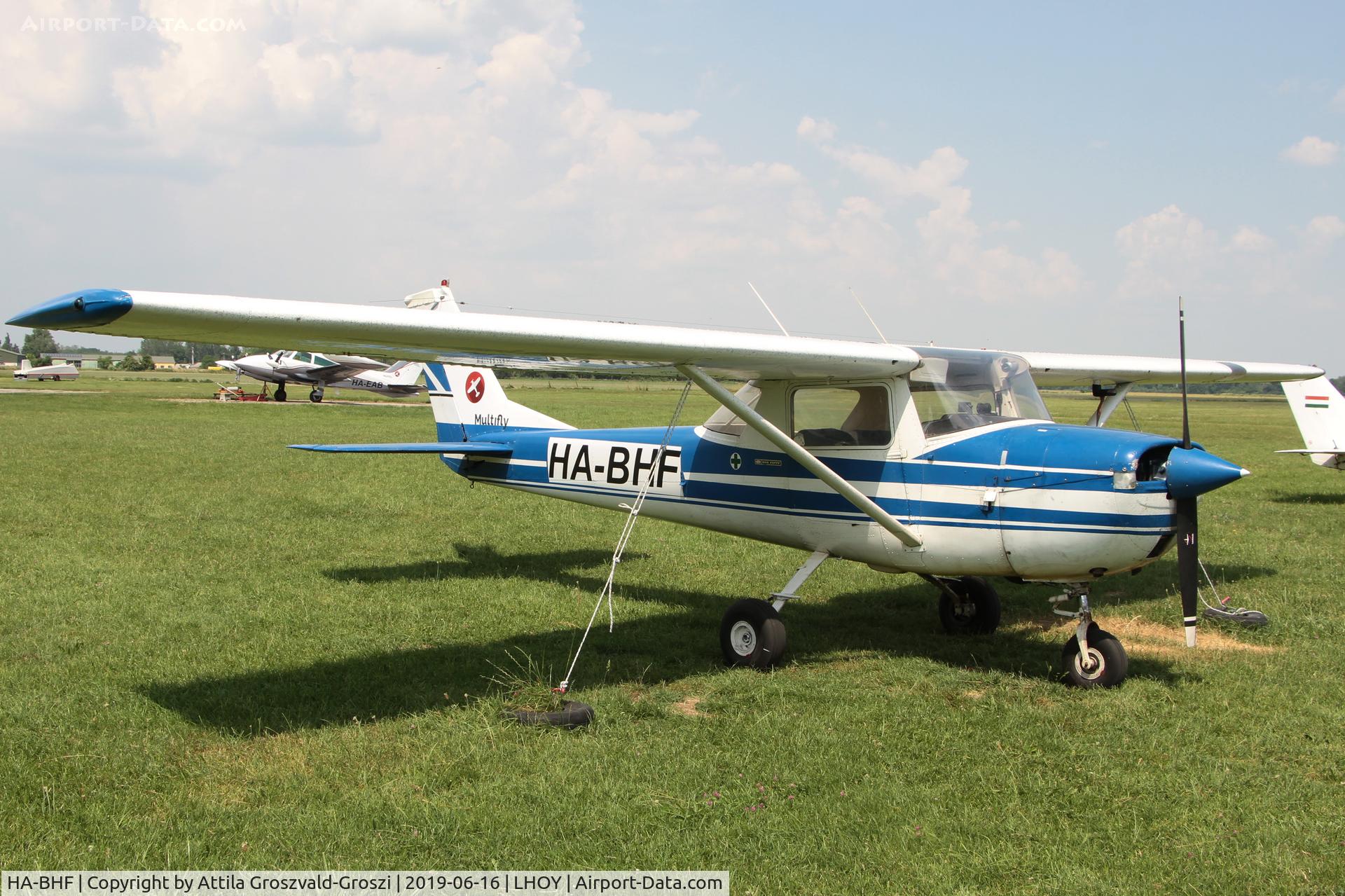 HA-BHF, 1967 Reims F150G C/N 0162, LHOY - Öcsény Airport, Hungary