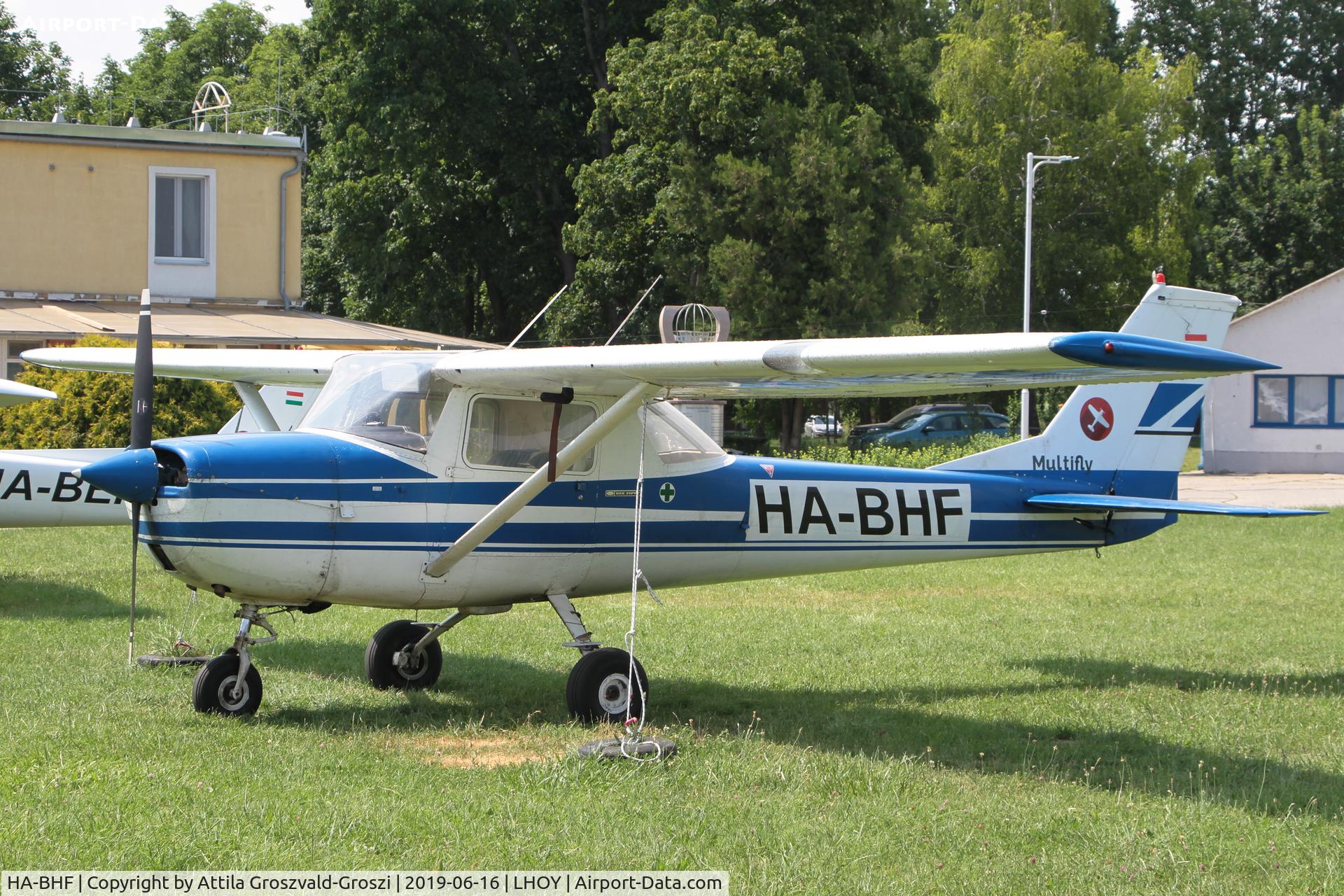 HA-BHF, 1967 Reims F150G C/N 0162, LHOY - Öcsény Airport, Hungary