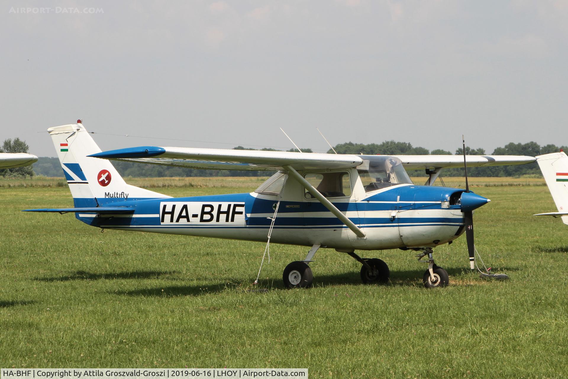 HA-BHF, 1967 Reims F150G C/N 0162, LHOY - Öcsény Airport, Hungary