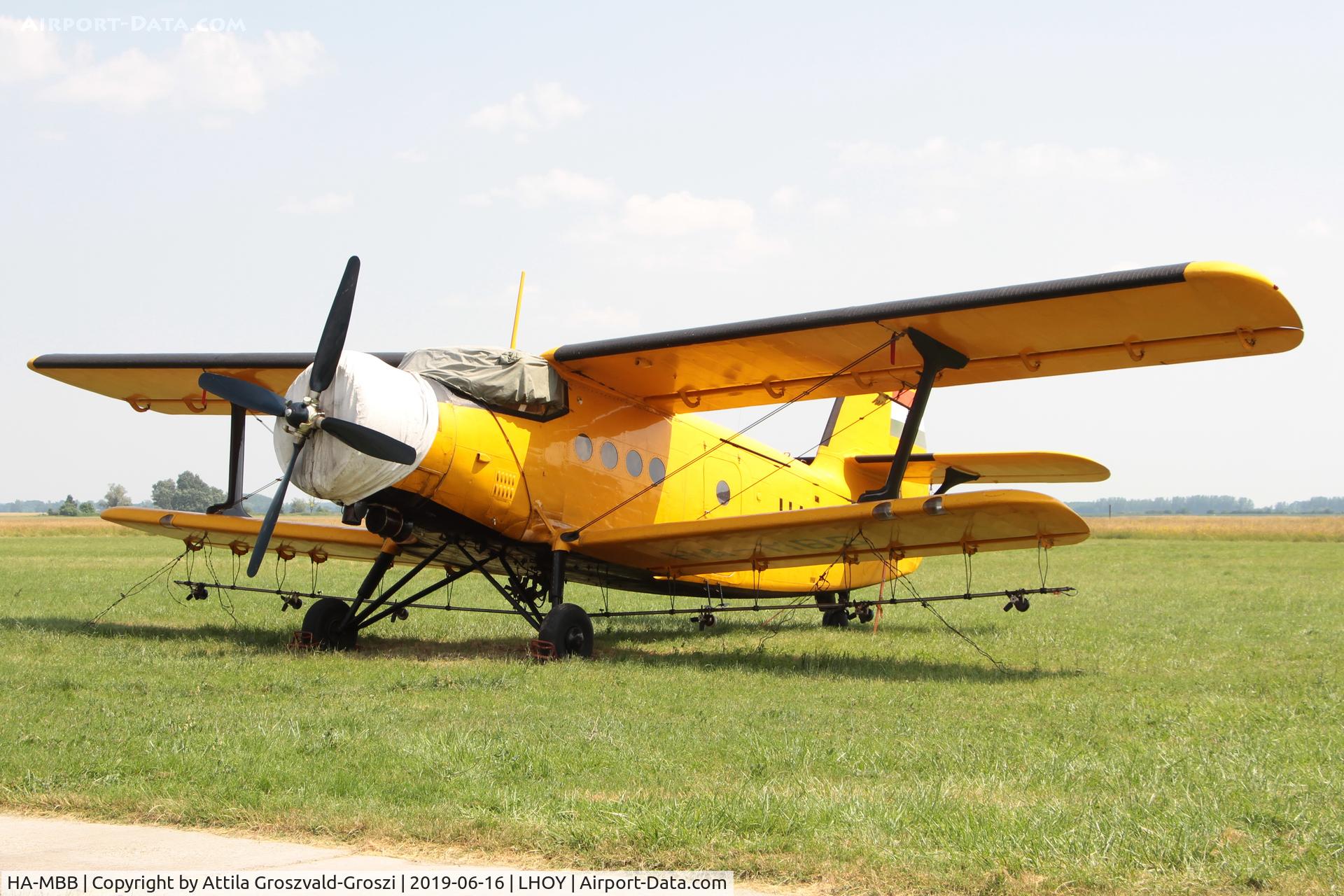 HA-MBB, 1975 Antonov An-2R C/N 1G161-07, LHOY - Öcsény Airport, Hungary