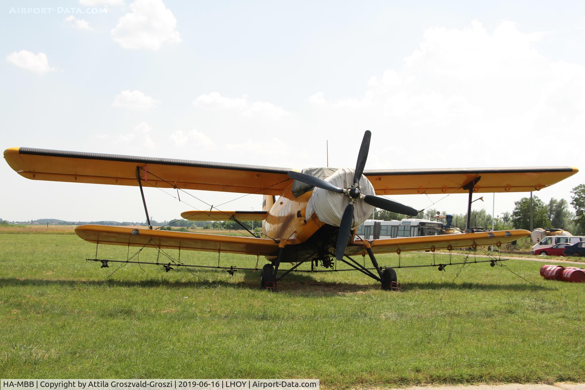 HA-MBB, 1975 Antonov An-2R C/N 1G161-07, LHOY - Öcsény Airport, Hungary