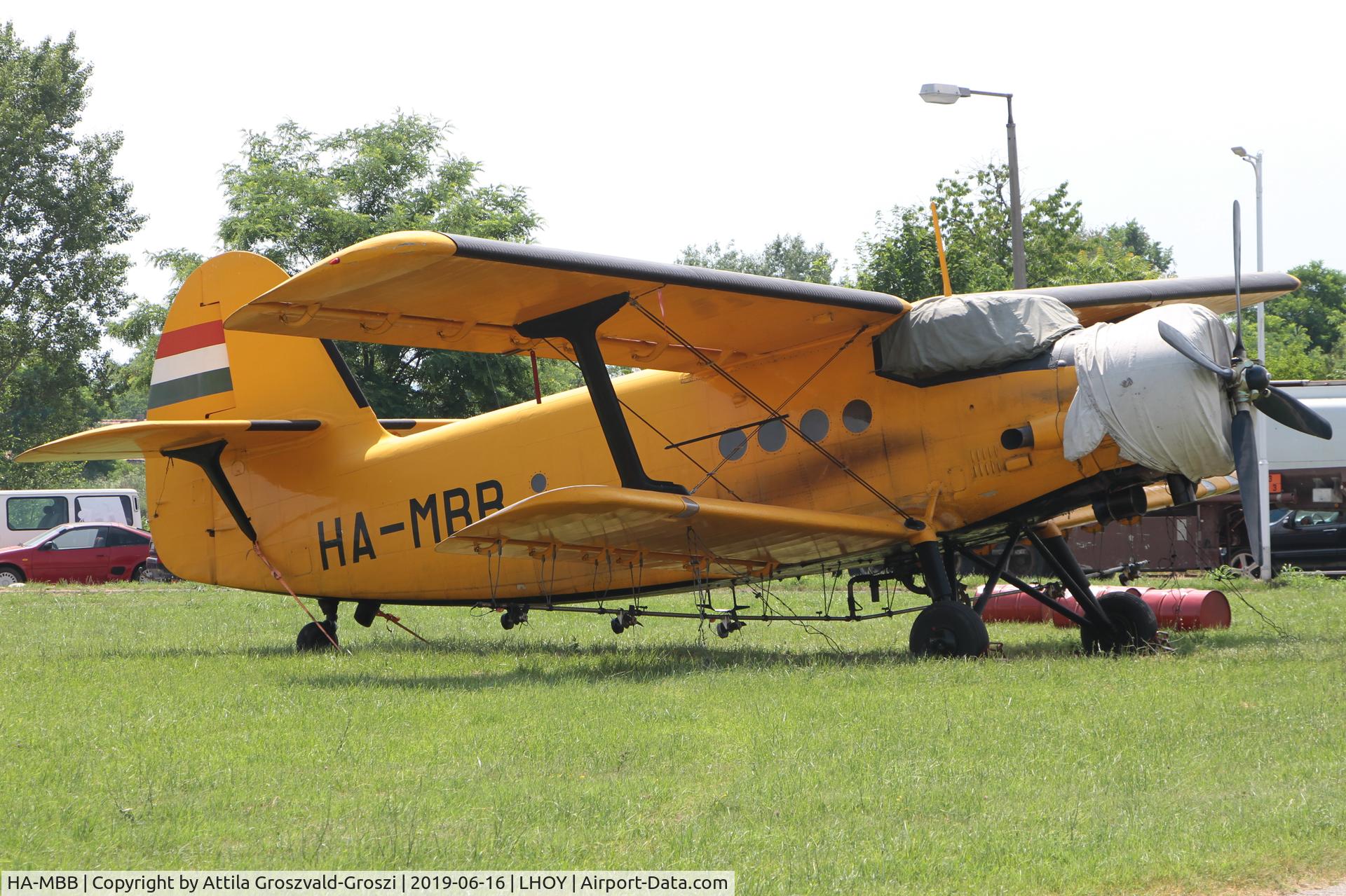 HA-MBB, 1975 Antonov An-2R C/N 1G161-07, LHOY - Öcsény Airport, Hungary