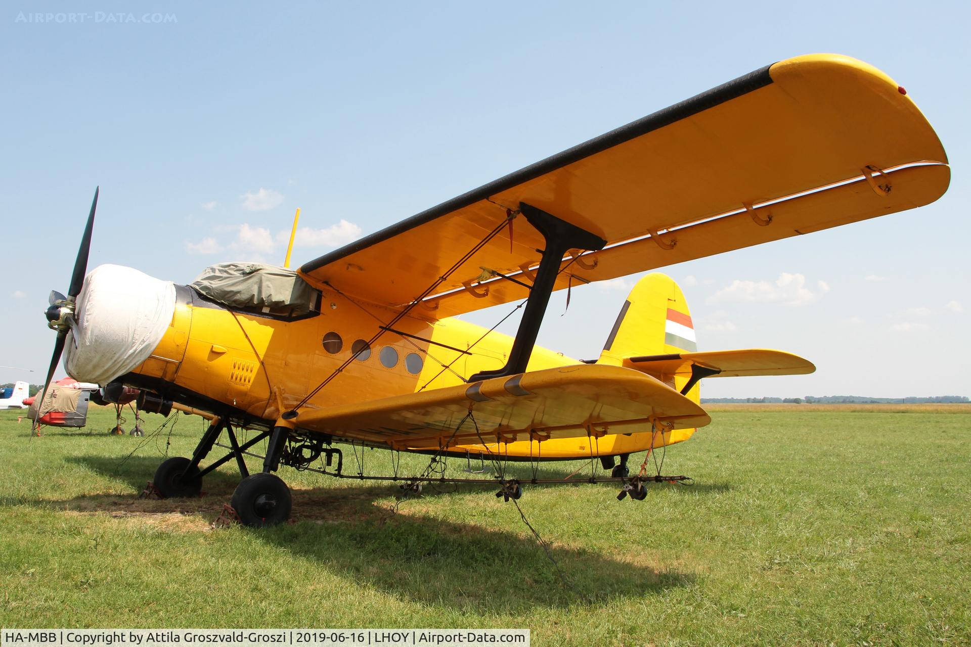 HA-MBB, 1975 Antonov An-2R C/N 1G161-07, LHOY - Öcsény Airport, Hungary