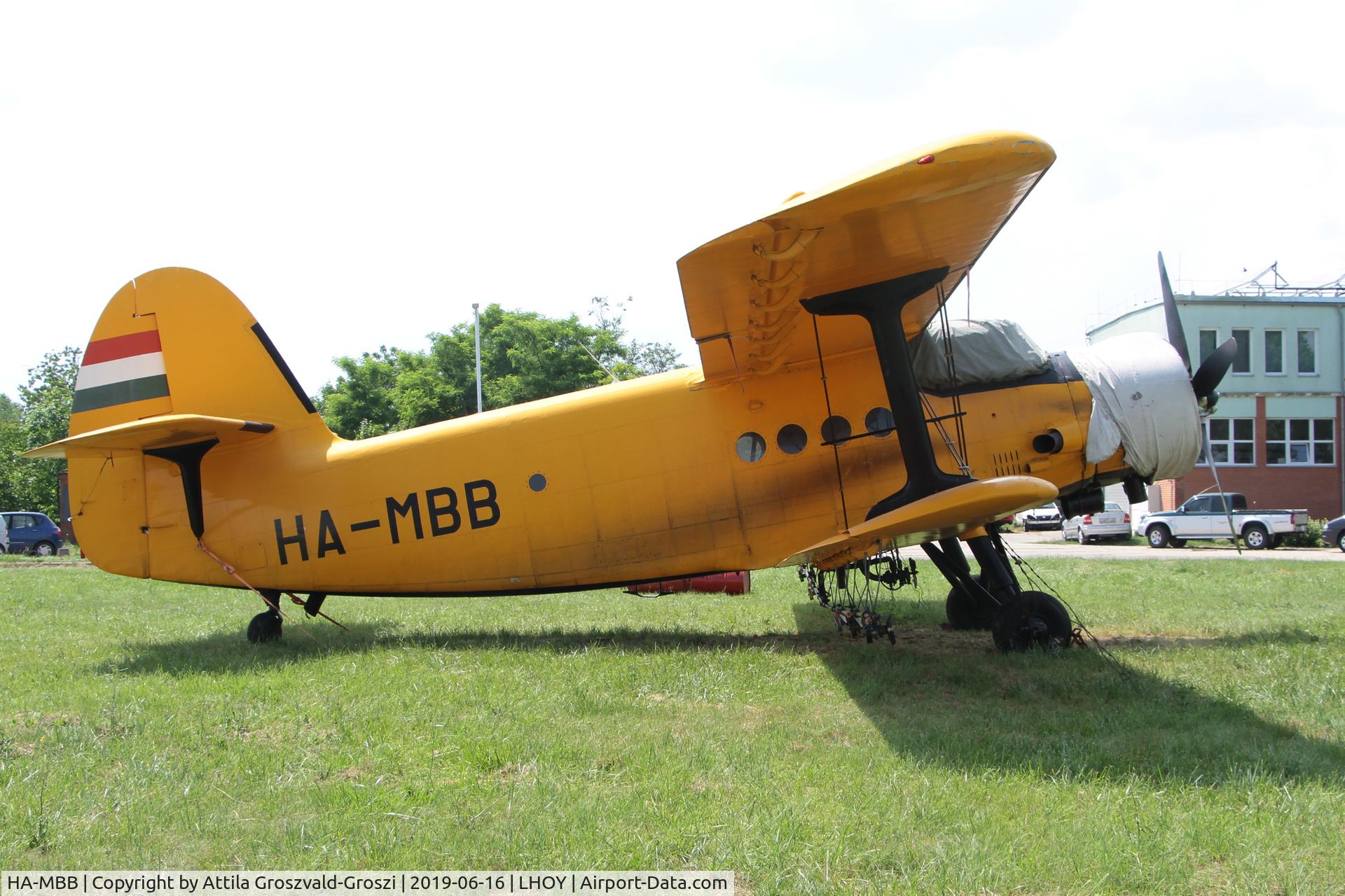 HA-MBB, 1975 Antonov An-2R C/N 1G161-07, LHOY - Öcsény Airport, Hungary