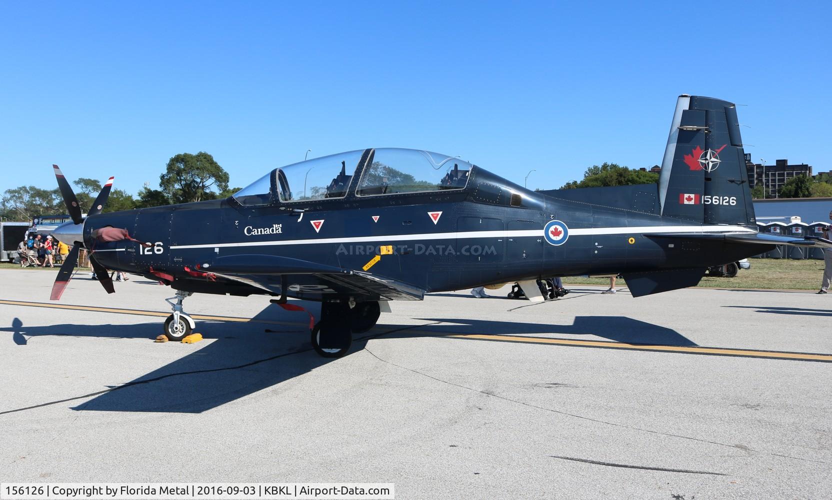 156126, Raytheon CT-156 Harvard II C/N PF-26, CT-156 at Cleveland Air Show 2016