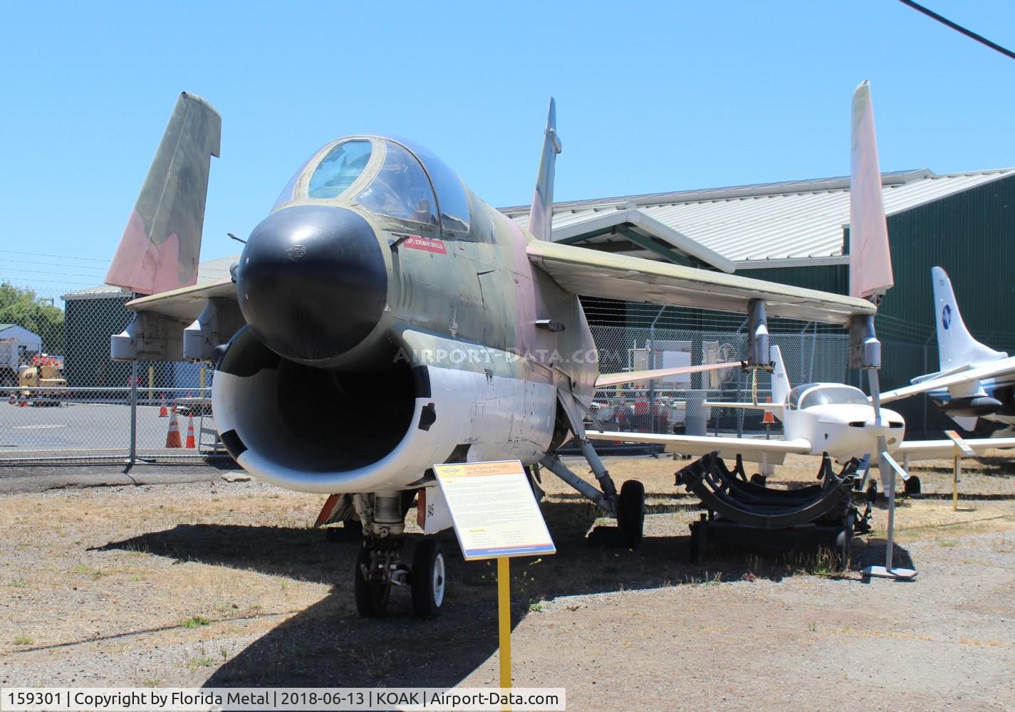 159301, LTV A-7E Corsair II C/N E-439, A-7 Oakland Aviation Museum
