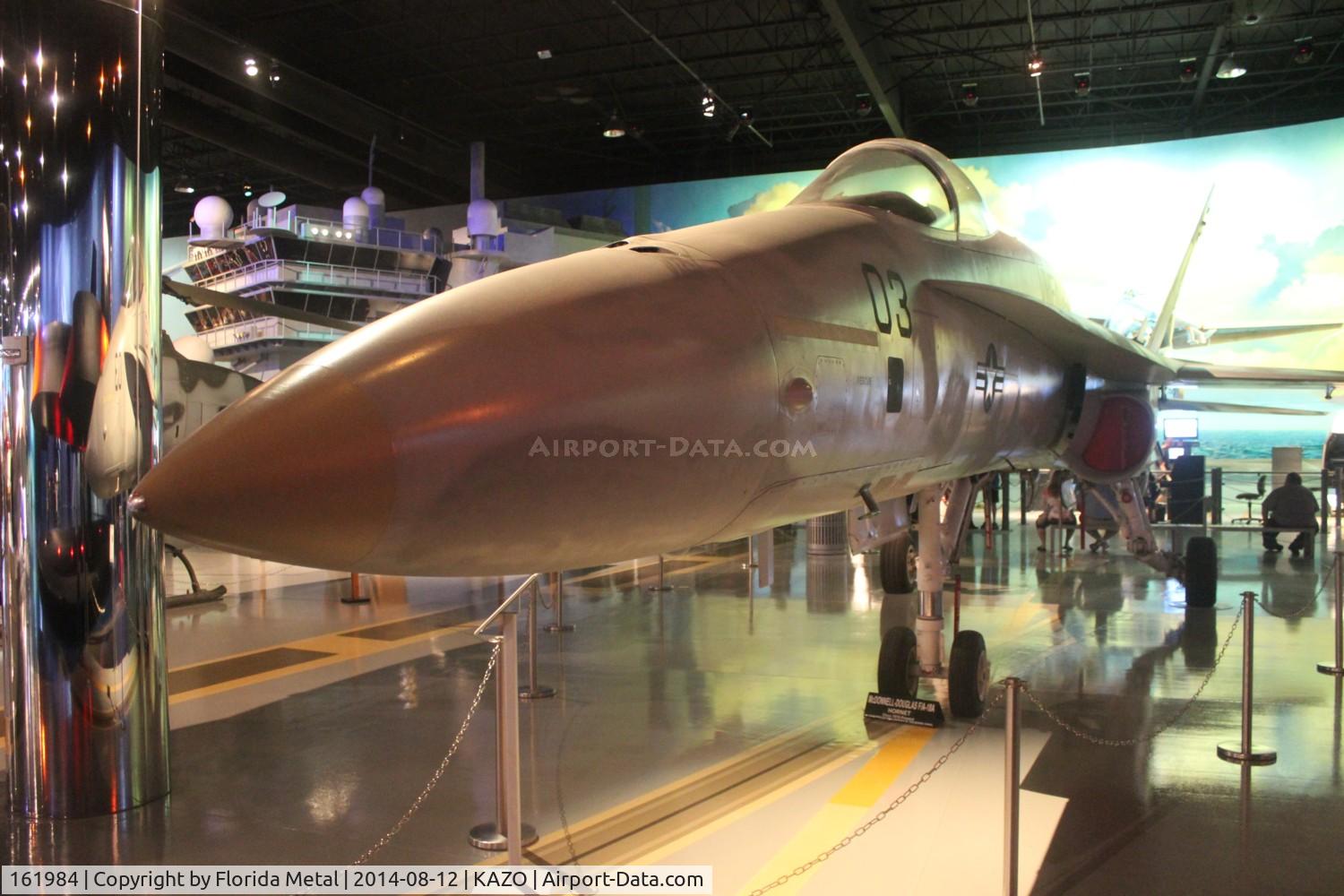 161984, McDonnell Douglas F/A-18A-13-MC Hornet C/N 0207, F-18 at Air Zoo