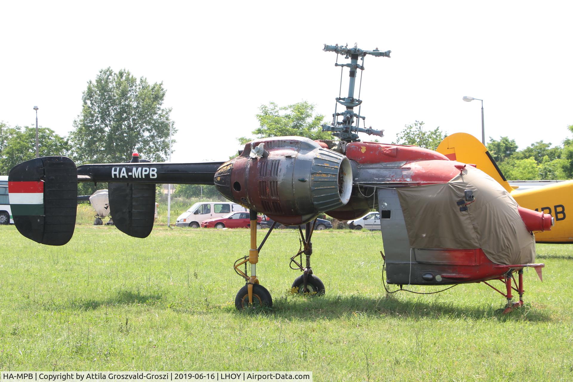 HA-MPB, 1977 Kamov Ka-26 Hoodlum C/N 7706109, LHOY - Öcsény Airport, Hungary