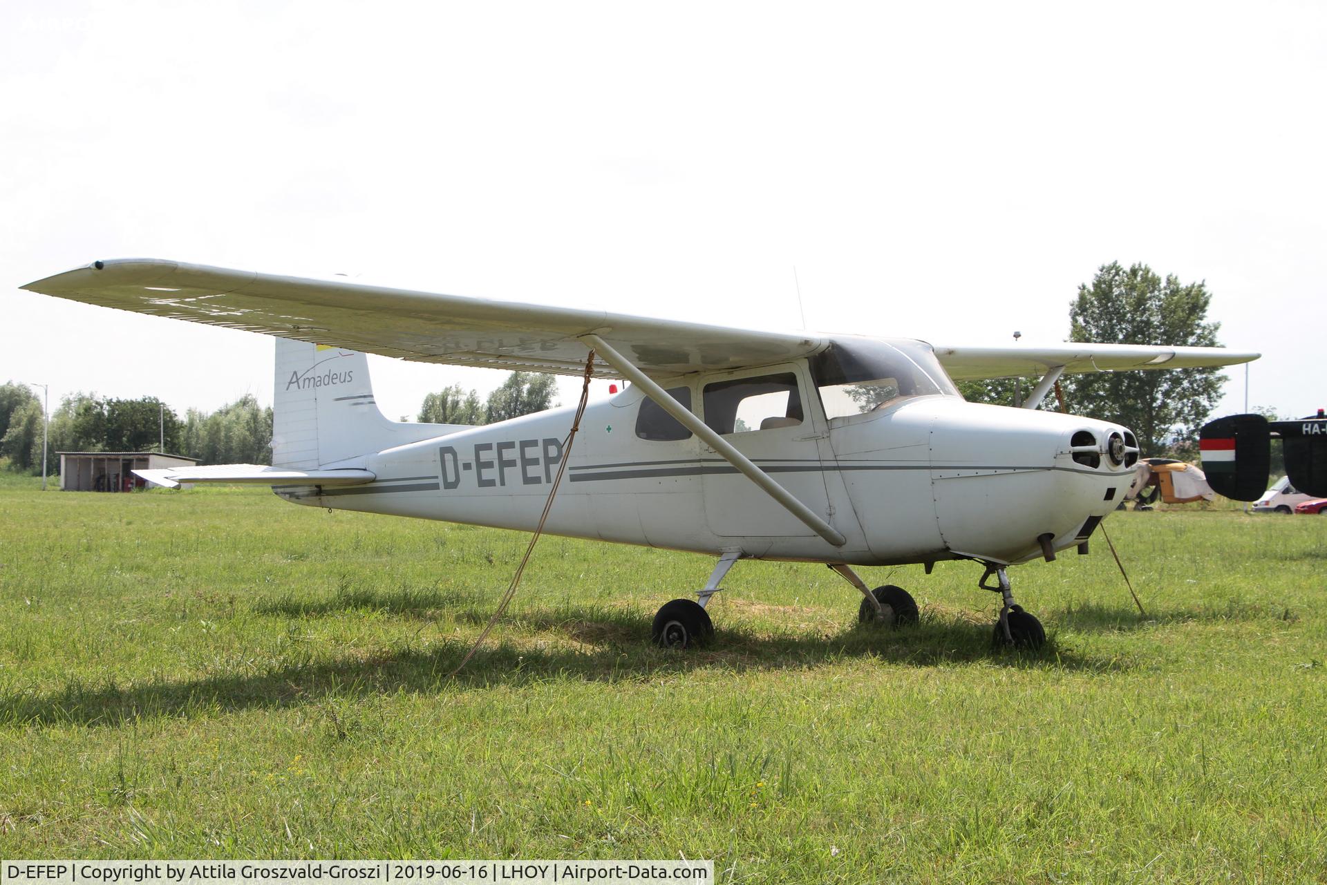 D-EFEP, 1957 Cessna 172 Skyhawk C/N 36481, LHOY - Öcsény Airport, Hungary