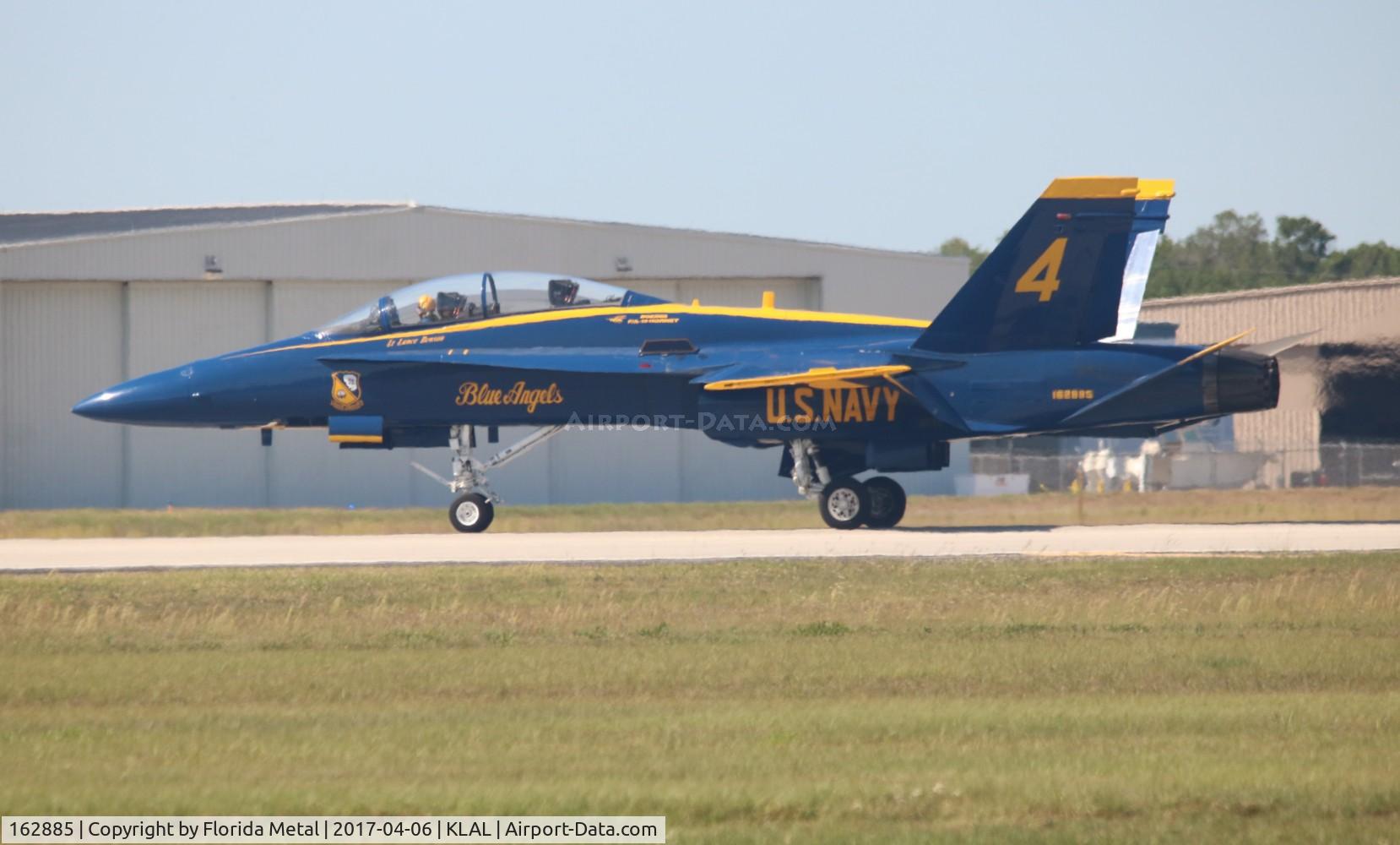 162885, McDonnell Douglas F/A-18B Hornet C/N 434/B076, Sun N Fun 2017