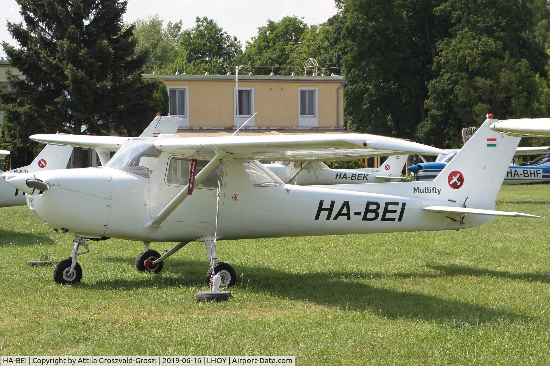 HA-BEI, 1973 Reims F150L C/N 0890, LHOY - Öcsény Airport, Hungary