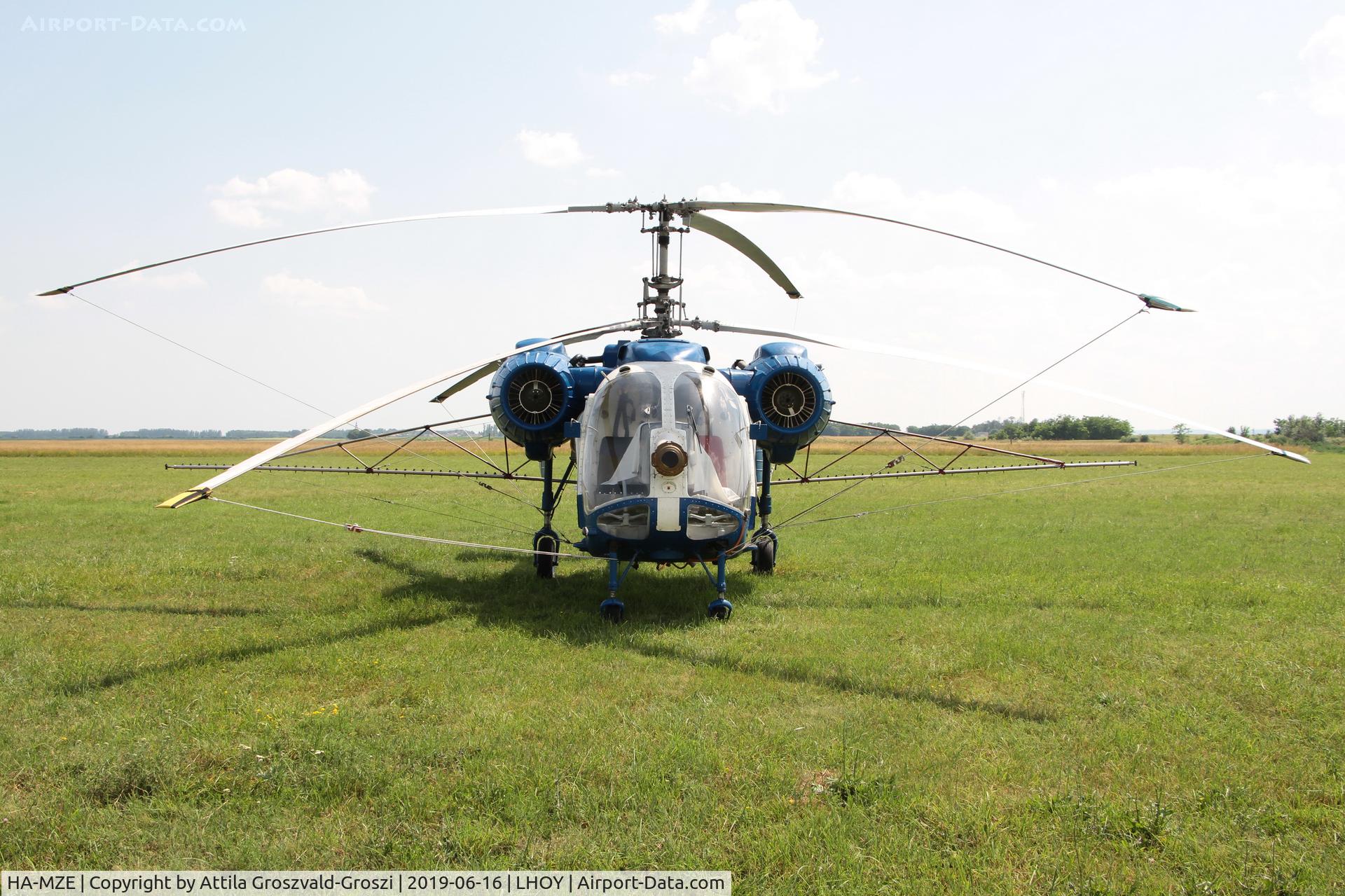 HA-MZE, 1973 Kamov Ka-26 Hoodlum C/N 7304004, LHOY - Öcsény Airport, Hungary
