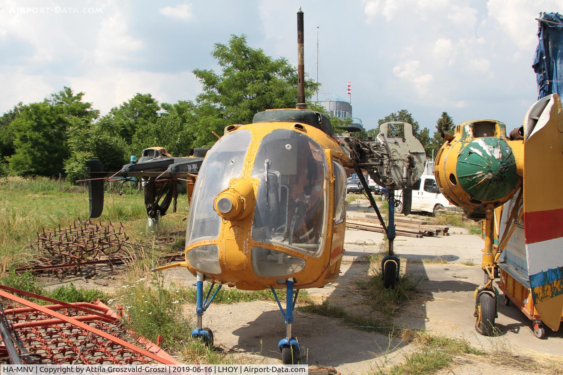 HA-MNV, 1976 Kamov Ka-26 Hoodlum C/N 7605608, LHOY - Öcsény Airport, Hungary