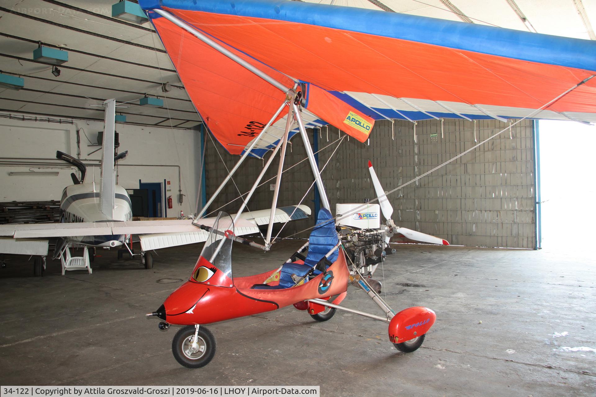 34-122, 1994 Halley Apollo CX-M Racer GT C/N 060694, LHOY - Öcsény Airport, Hungary
