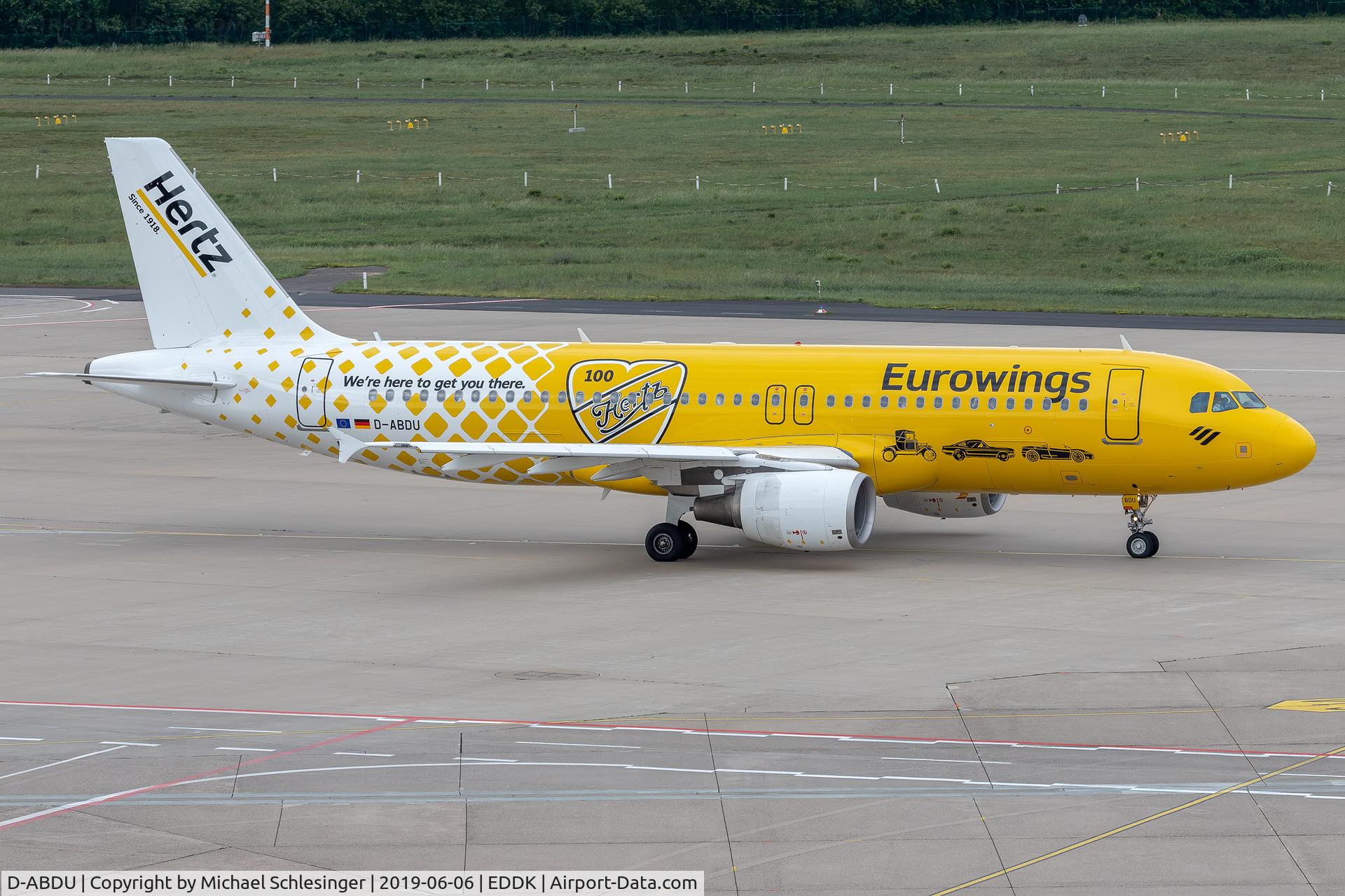 D-ABDU, 2008 Airbus A320-214 C/N 3516, D-ABDU - Airbus A320-214 - Eurowings