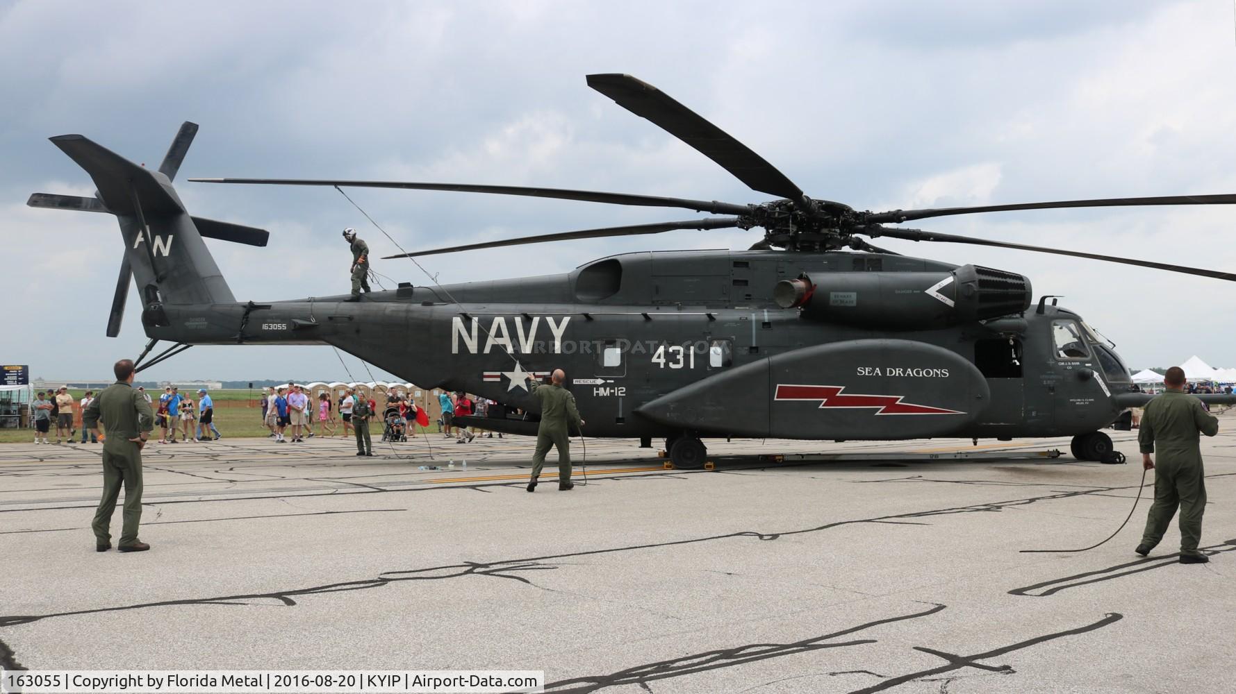 163055, Sikorsky MH-53E Sea Dragon C/N 65549, Thunder Over Michigan 2016