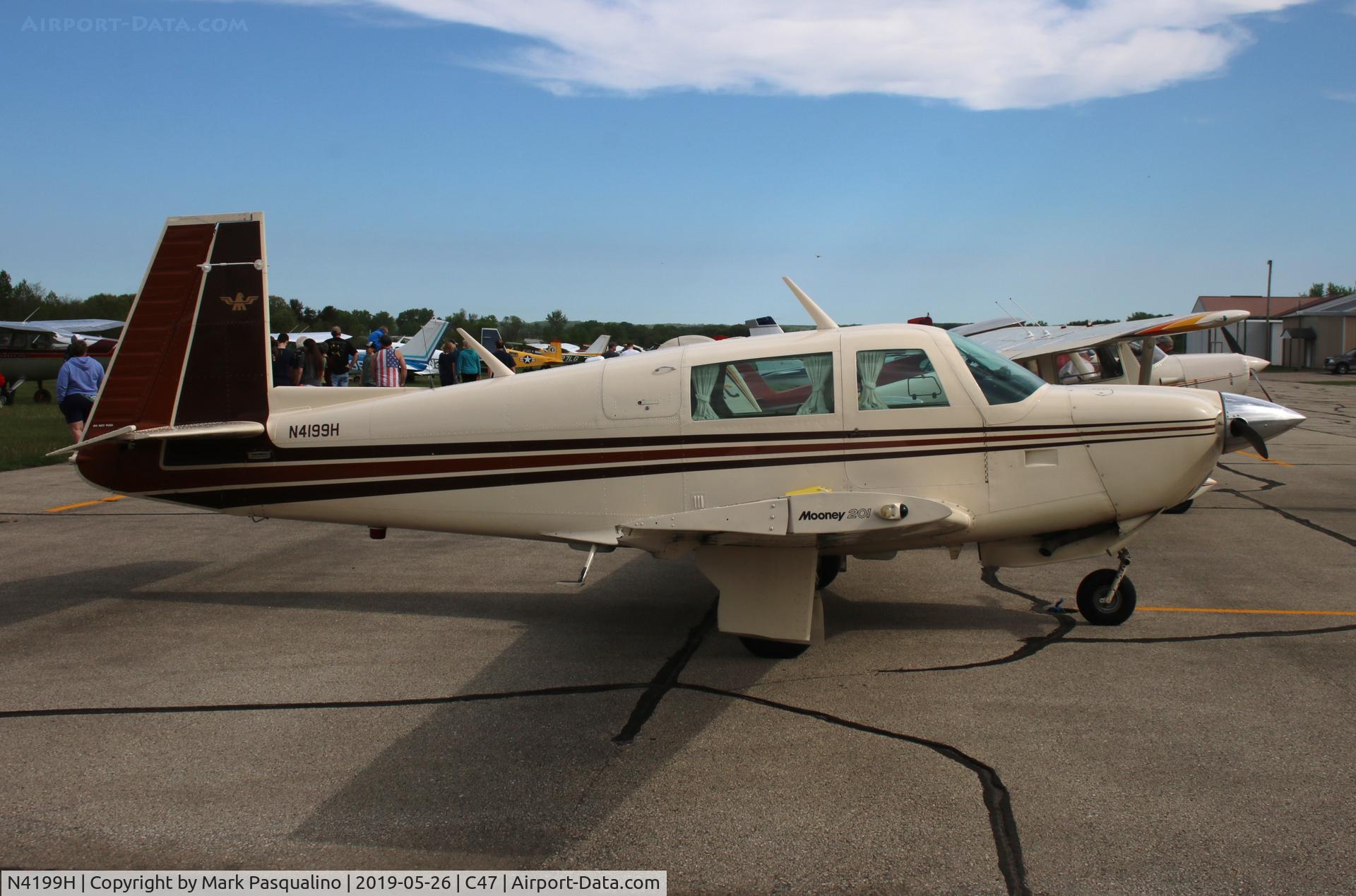 N4199H, 1978 Mooney M20J 201 C/N 24-0661, Mooney M20J