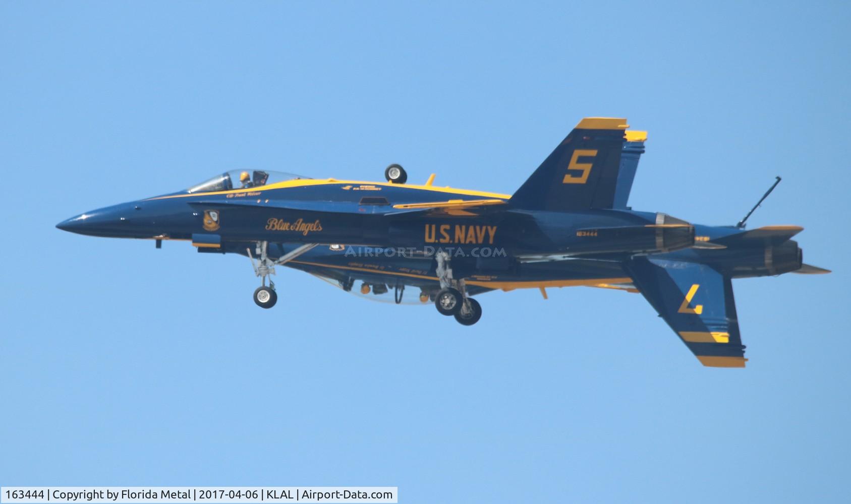 163444, 1987 McDonnell Douglas F/A-18C Hornet C/N 0648/C015, Sun N Fun 2017