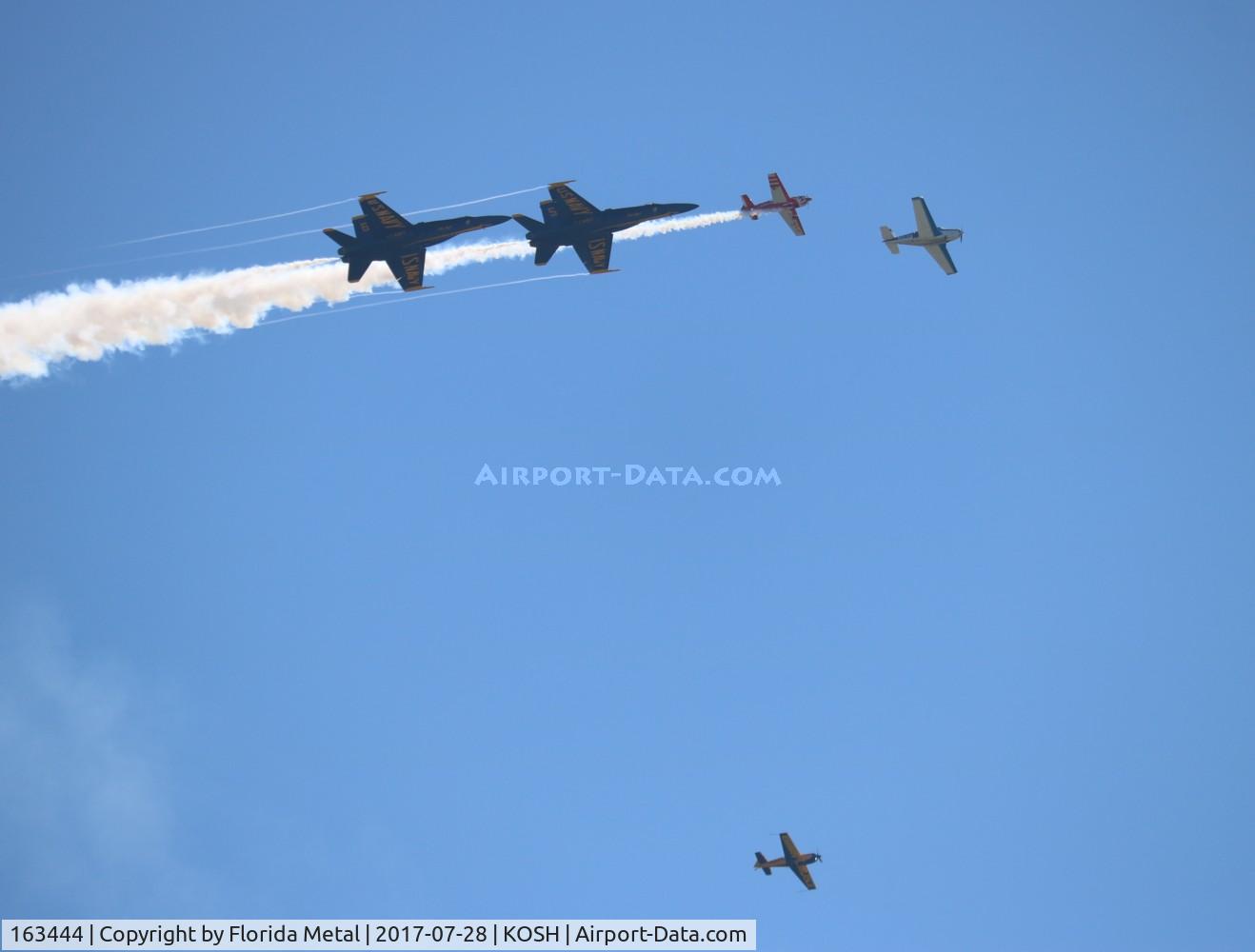 163444, 1987 McDonnell Douglas F/A-18C Hornet C/N 0648/C015, Air Venture 2017
