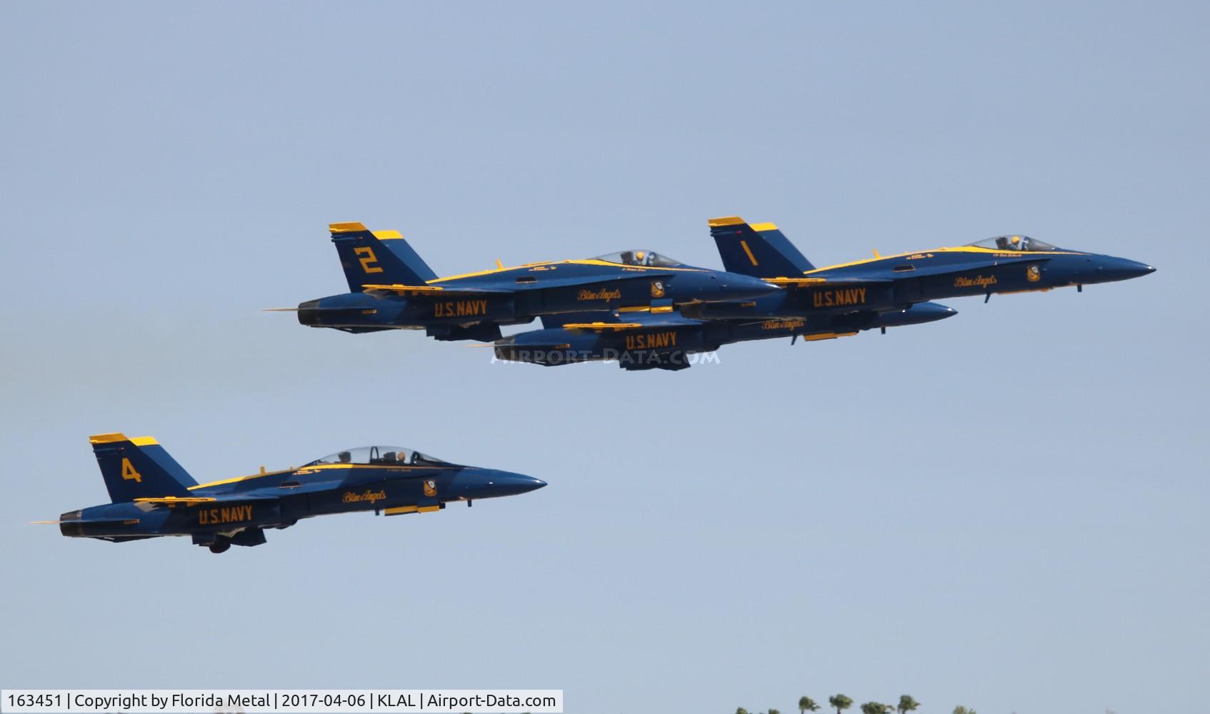 163451, 1988 McDonnell Douglas F/A-18C Hornet C/N 0662/C020, Sun N Fun 2017