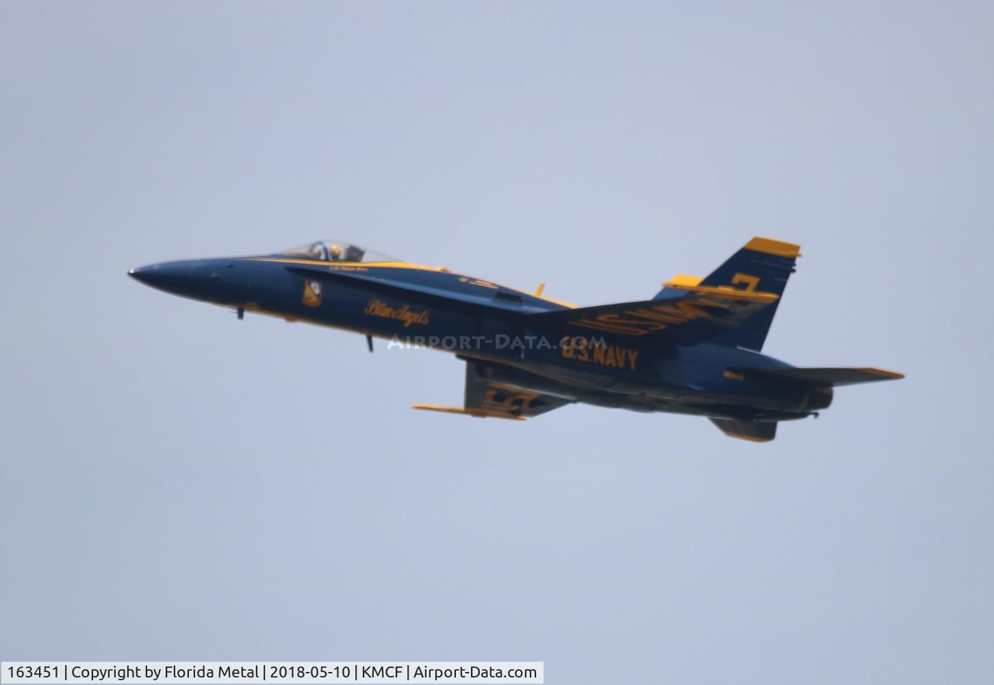 163451, 1988 McDonnell Douglas F/A-18C Hornet C/N 0662/C020, MacDill Airfest 2018