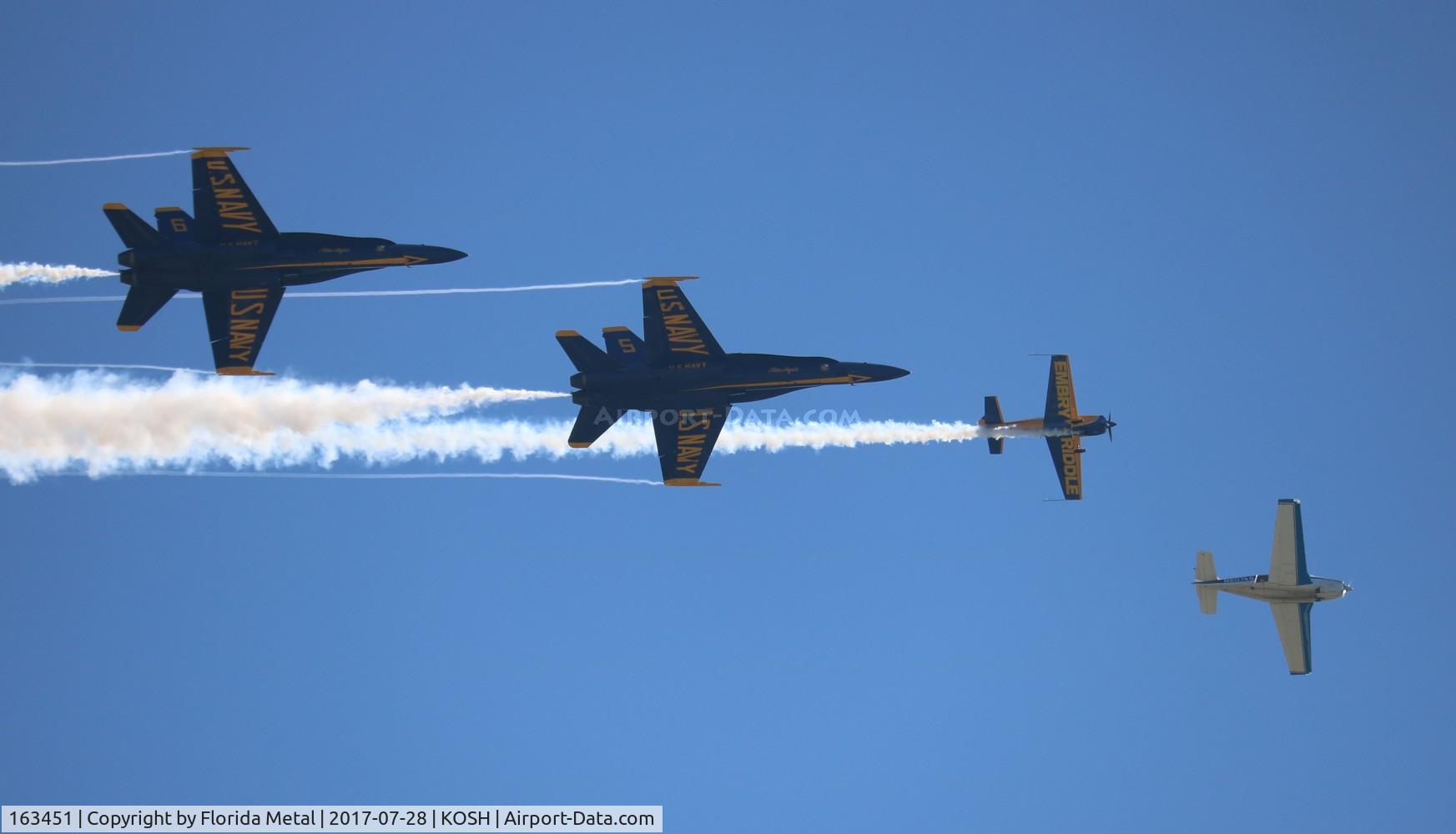 163451, 1988 McDonnell Douglas F/A-18C Hornet C/N 0662/C020, Air Venture 2017