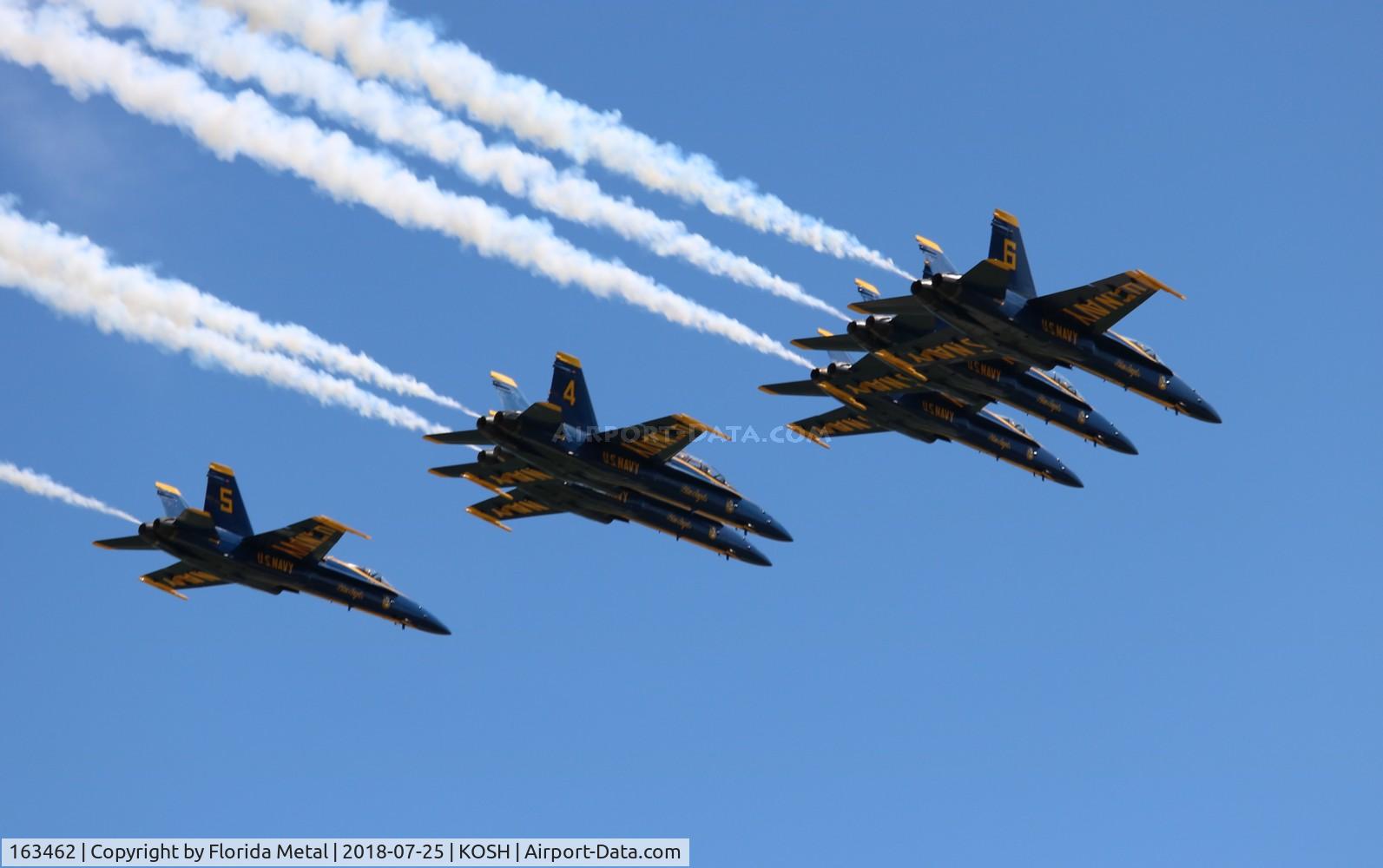 163462, 1988 McDonnell Douglas F/A-18C Hornet C/N 0683/C027, Air Venture 2018