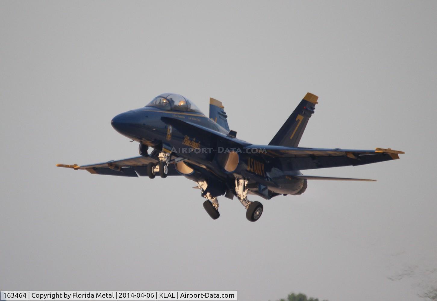 163464, 1988 McDonnell Douglas F/A-18D Hornet C/N 685/D010, Sun N Fun 2014