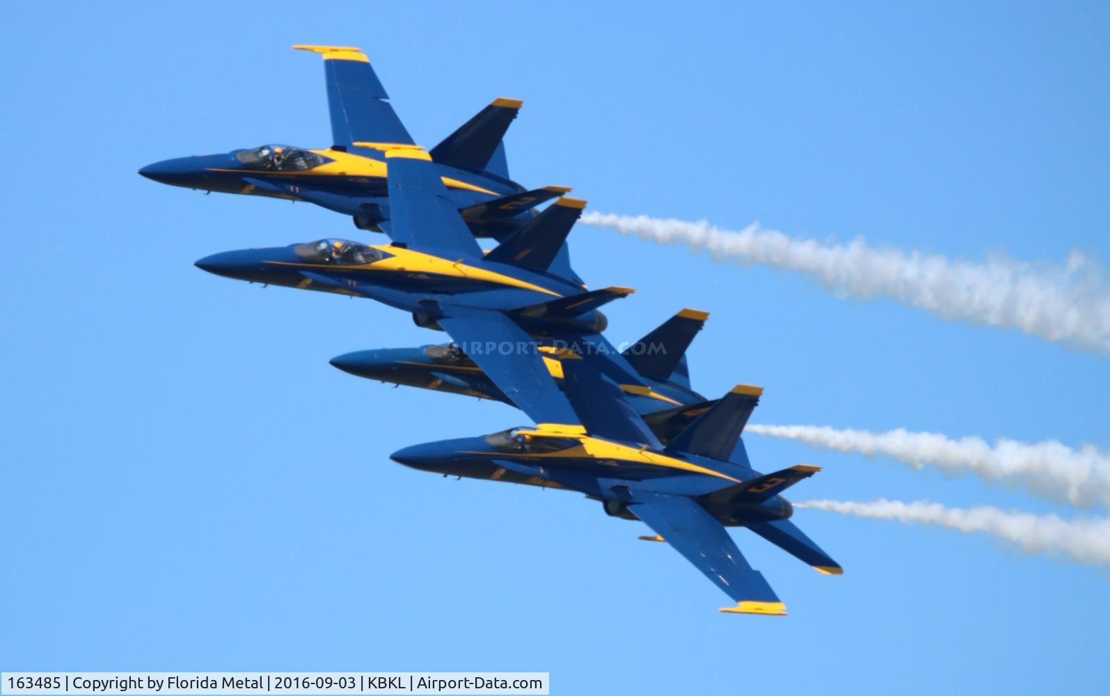 163485, 1988 McDonnell Douglas F/A-18C Hornet C/N 0717/C044, Cleveland Airshow 2016