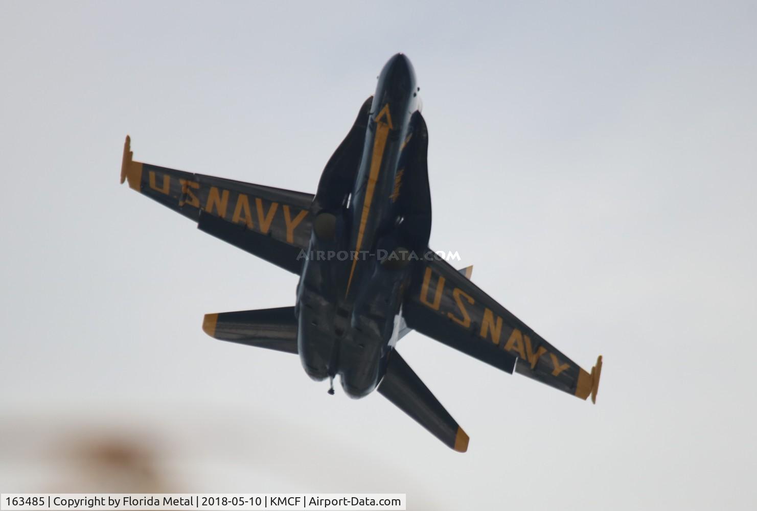 163485, 1988 McDonnell Douglas F/A-18C Hornet C/N 0717/C044, MacDill Airfest 2018