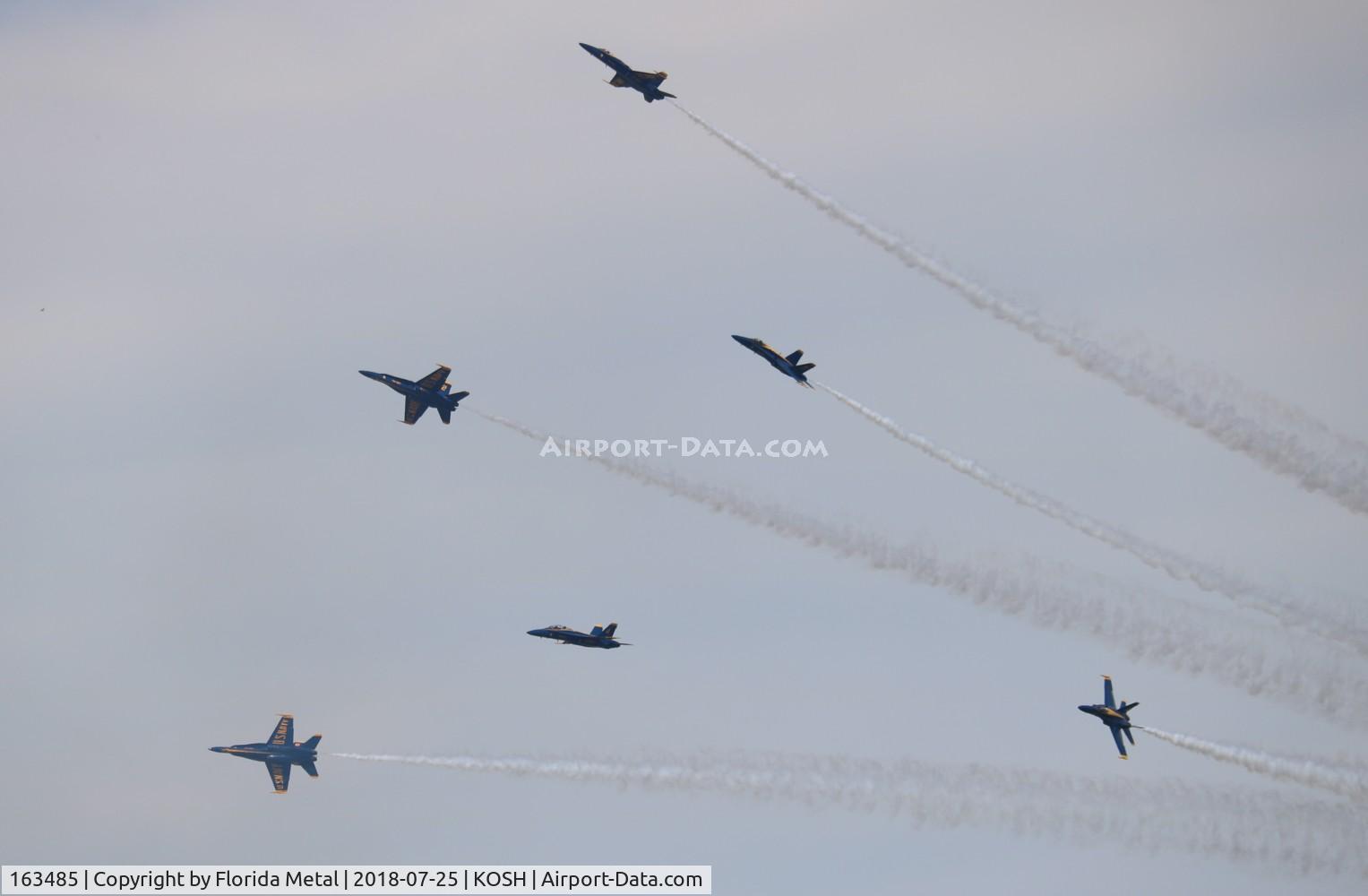 163485, 1988 McDonnell Douglas F/A-18C Hornet C/N 0717/C044, Air Venture 2018