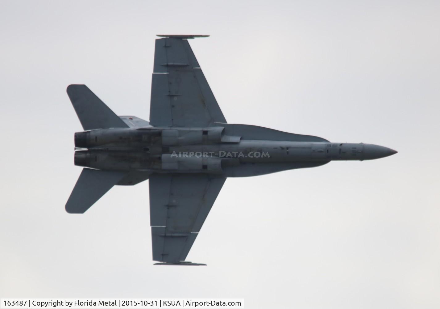 163487, 1988 McDonnell Douglas F/A-18C Hornet C/N 721/C045, Stuart Airshow 2015