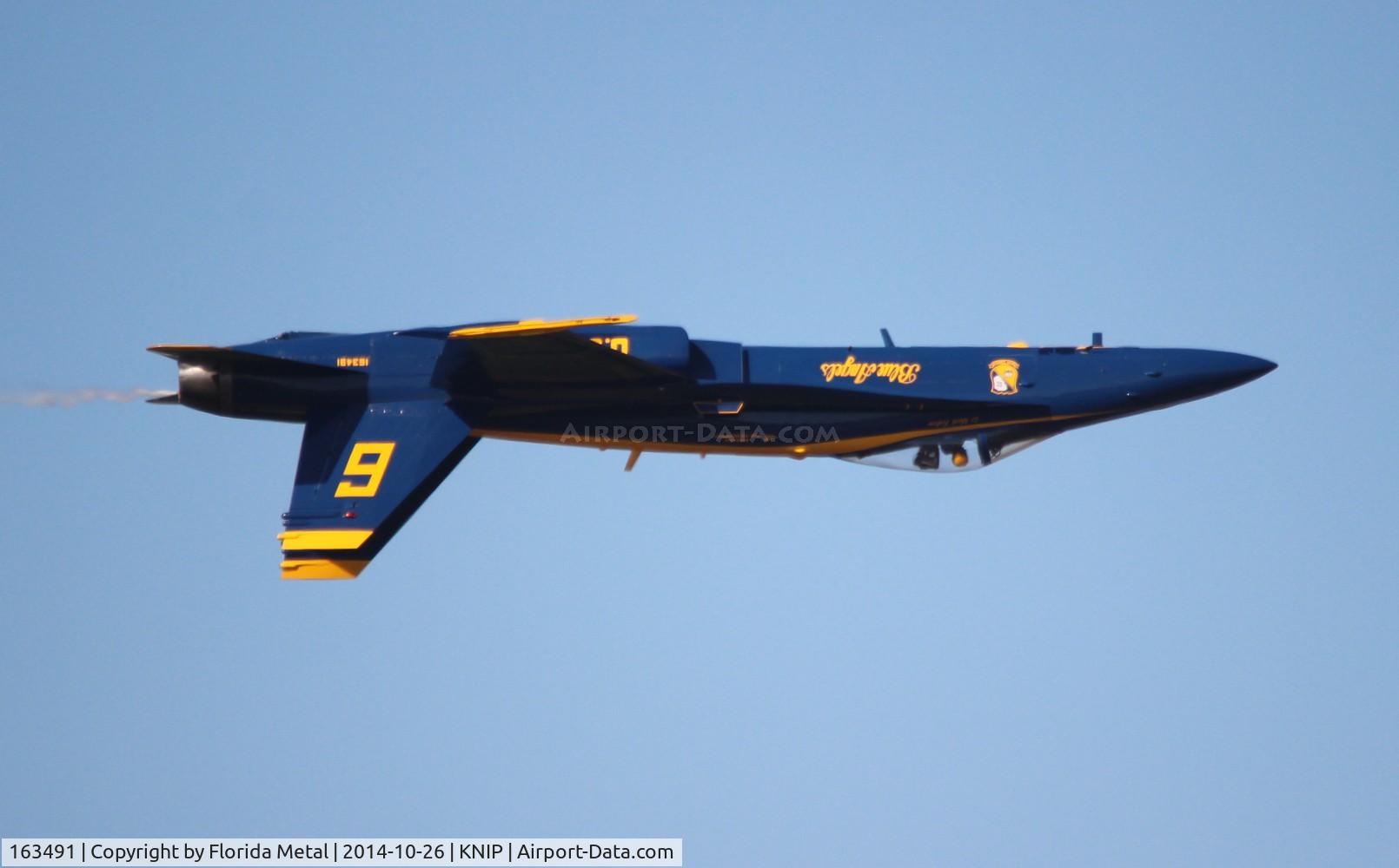 163491, 1988 McDonnell Douglas F/A-18C Hornet C/N 727/C048, NAS JAX 2014