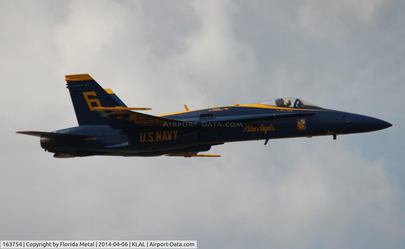 163754, 1989 McDonnell Douglas F/A-18C Hornet C/N 0829/C112, Sun N Fun 2014