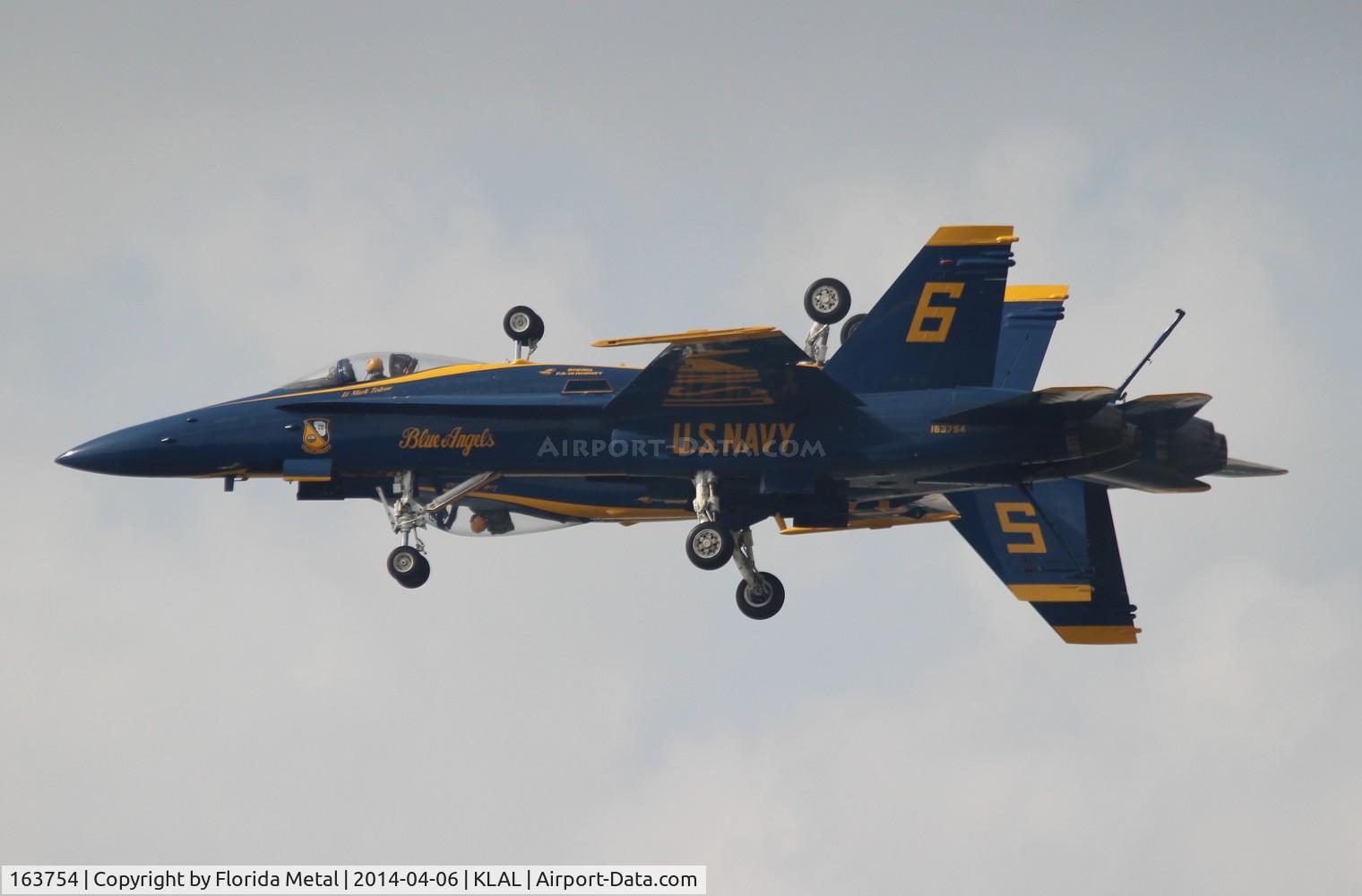 163754, 1989 McDonnell Douglas F/A-18C Hornet C/N 0829/C112, Sun N Fun 2014