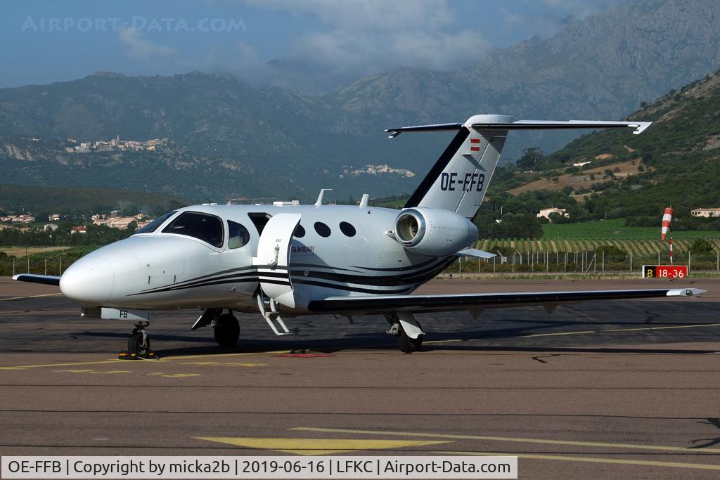 OE-FFB, 2008 Cessna 510 Citation Mustang Citation Mustang C/N 510-0065, Parked