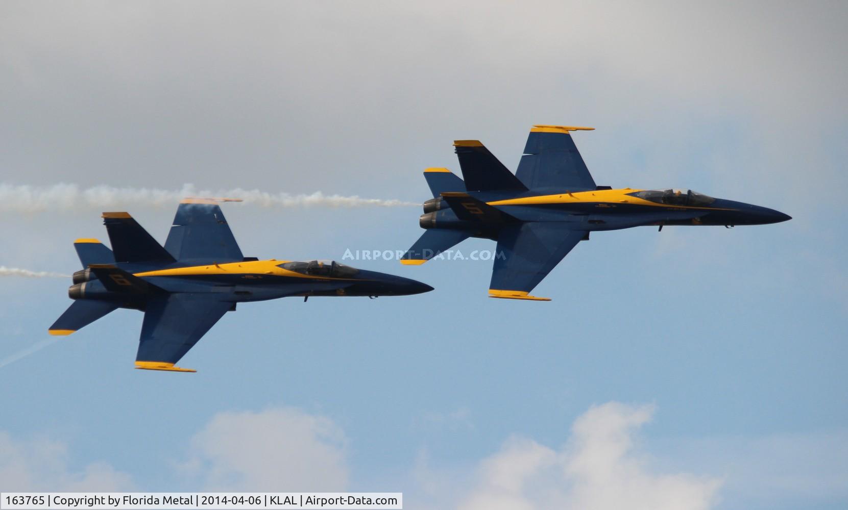 163765, 1989 McDonnell Douglas F/A 18C Hornet C/N 0845/C122, Sun N Fun 2014