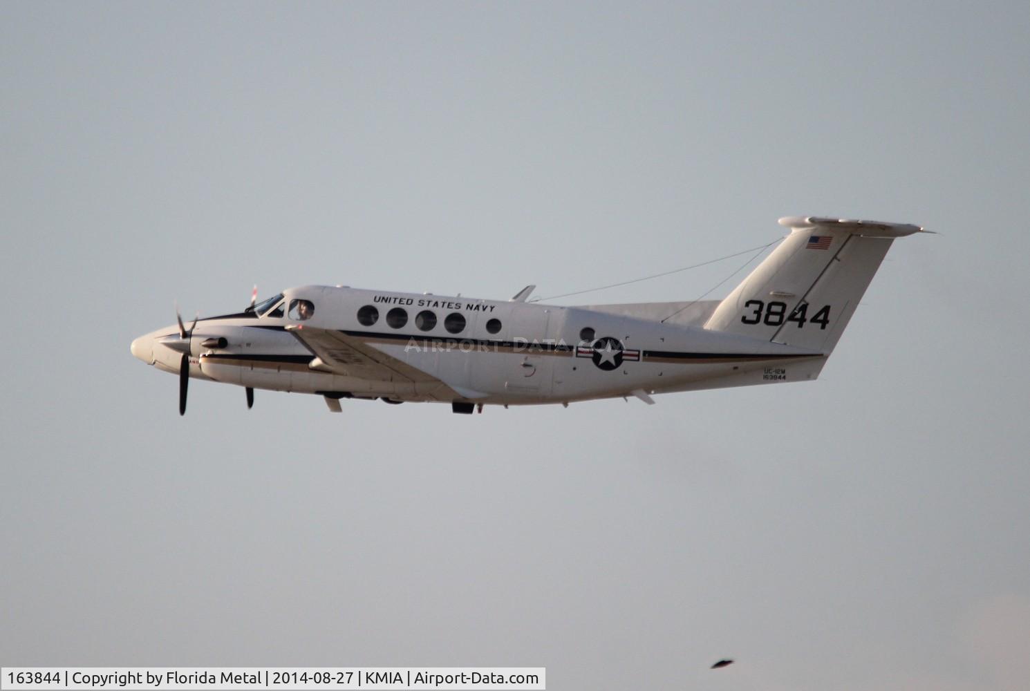 163844, 1987 Beech UC-12M Huron C/N BV-9, MIA spotting