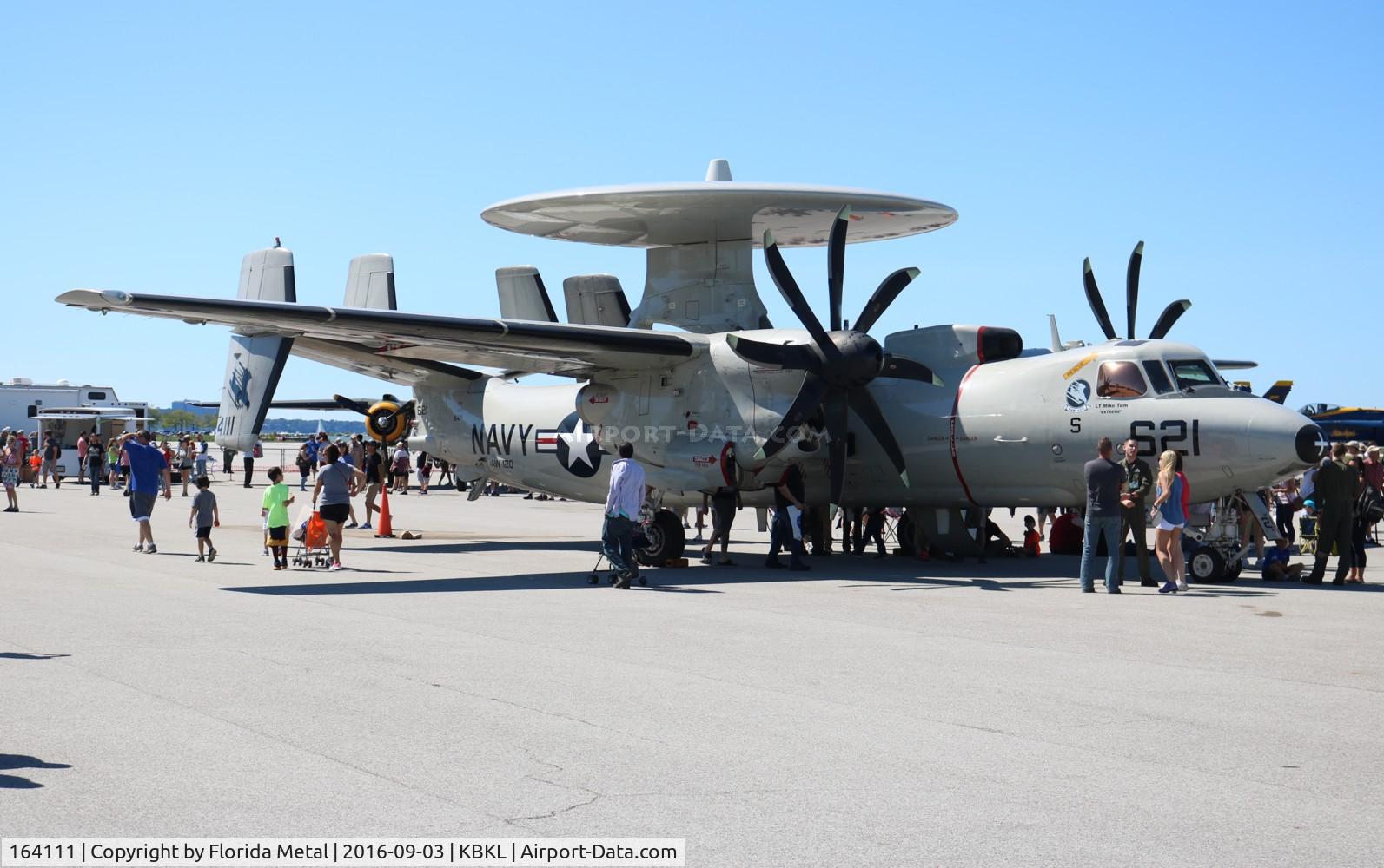 164111, Grumman E-2C Hawkeye Group 2 C/N A52-143, Cleveland Airshow 2016
