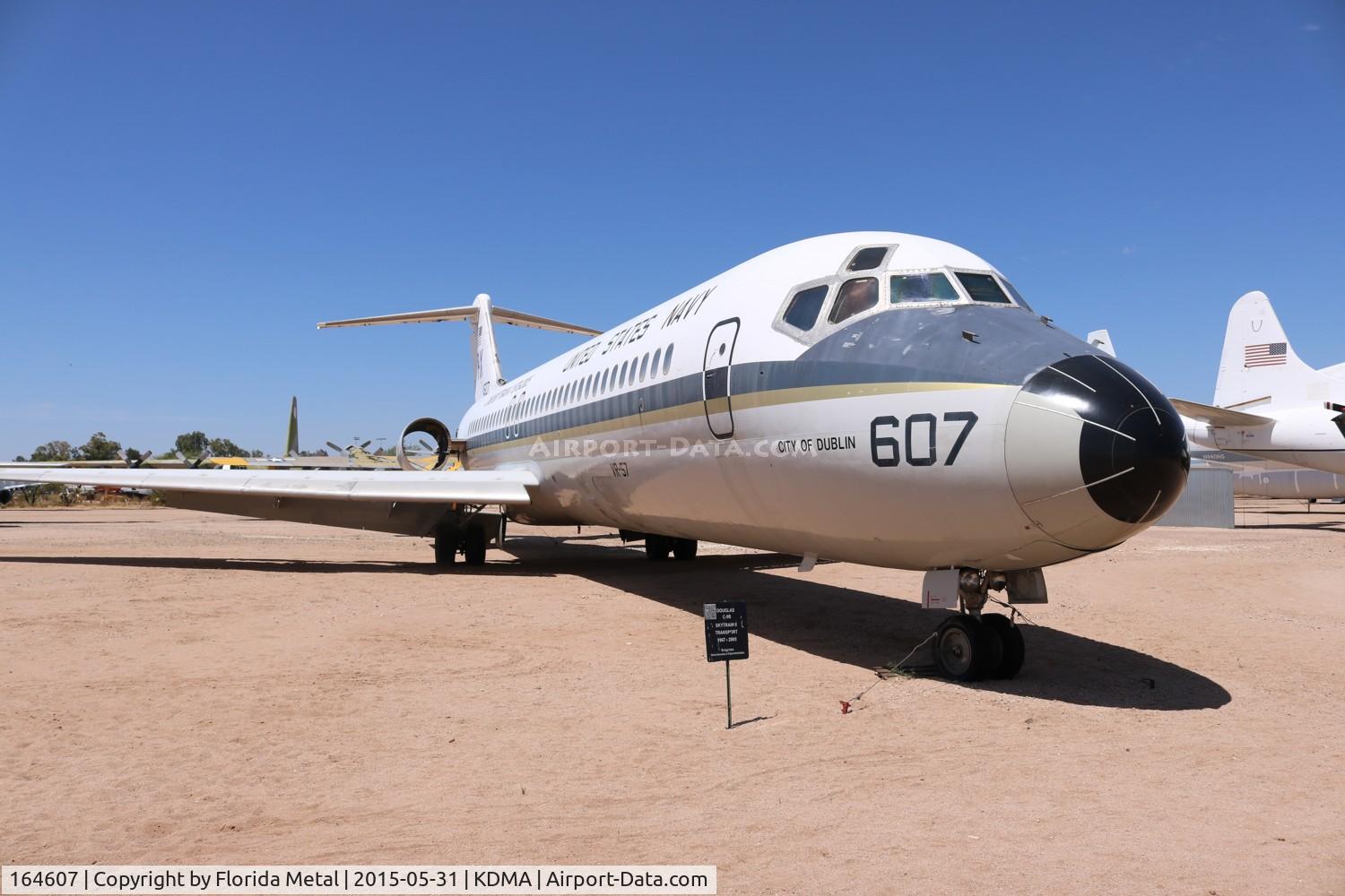 164607, 1972 McDonnell Douglas C-9B Skytrain II C/N 47428, C-9B Skytrain