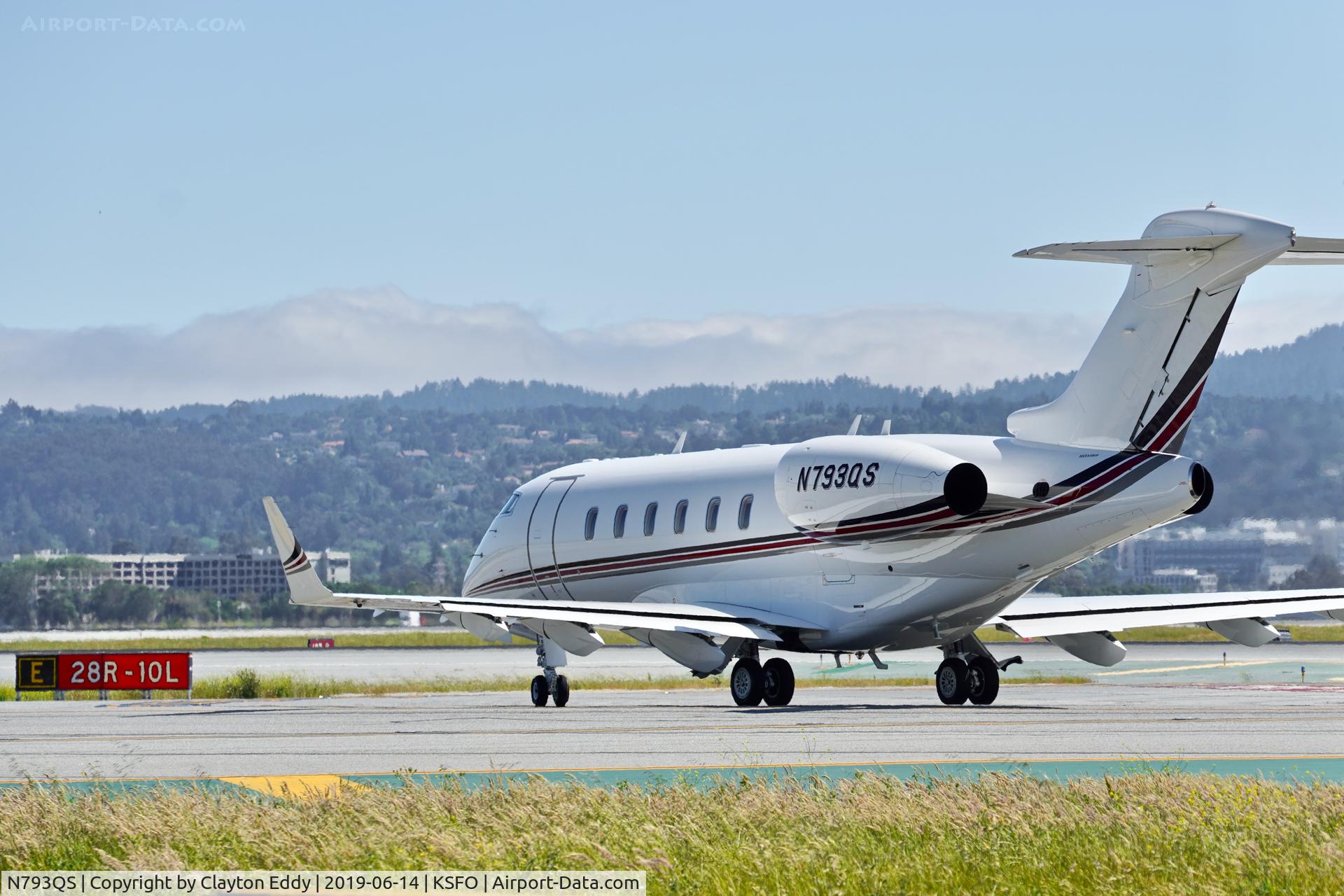 N793QS, 1998 Cessna 650 Citation VII C/N 650-7093, SFO 2019.