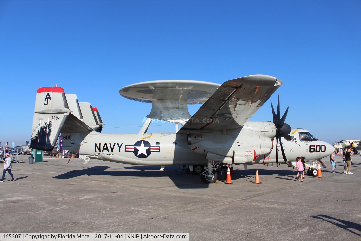 165507, Northrop Grumman E-2C Hawkeye 2000 (G-123) C/N A173, NAS JAX 2017