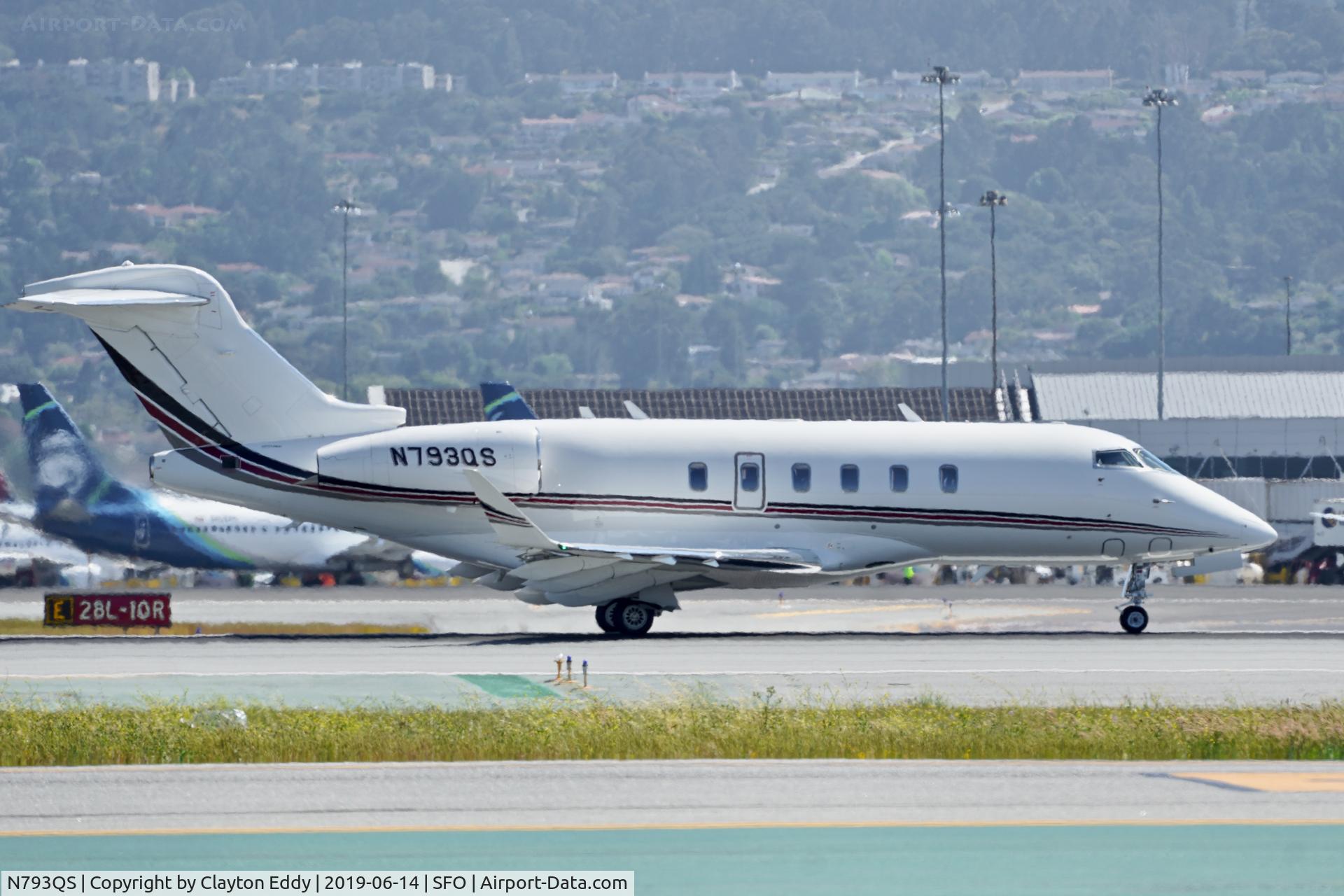 N793QS, 1998 Cessna 650 Citation VII C/N 650-7093, SFO 2019.